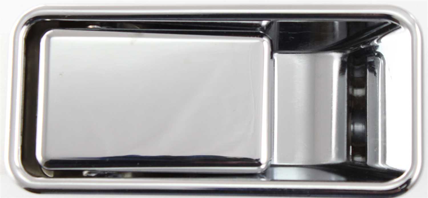 AM WRANGLER 99-06 EXTERIOR FRONT DOOR HANDLE LH All Chrome Half Door Type SKU J462126 OEM 55176549AB PFM