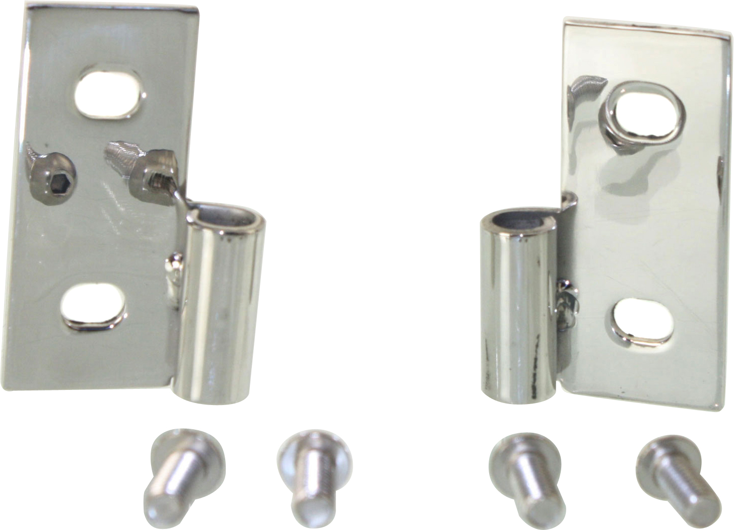 AM CJ SERIES YJ TJ 59-05 FRONT DOOR HINGE RH AND LH Lower Door Hinge Brackets Stainles SKU J464201