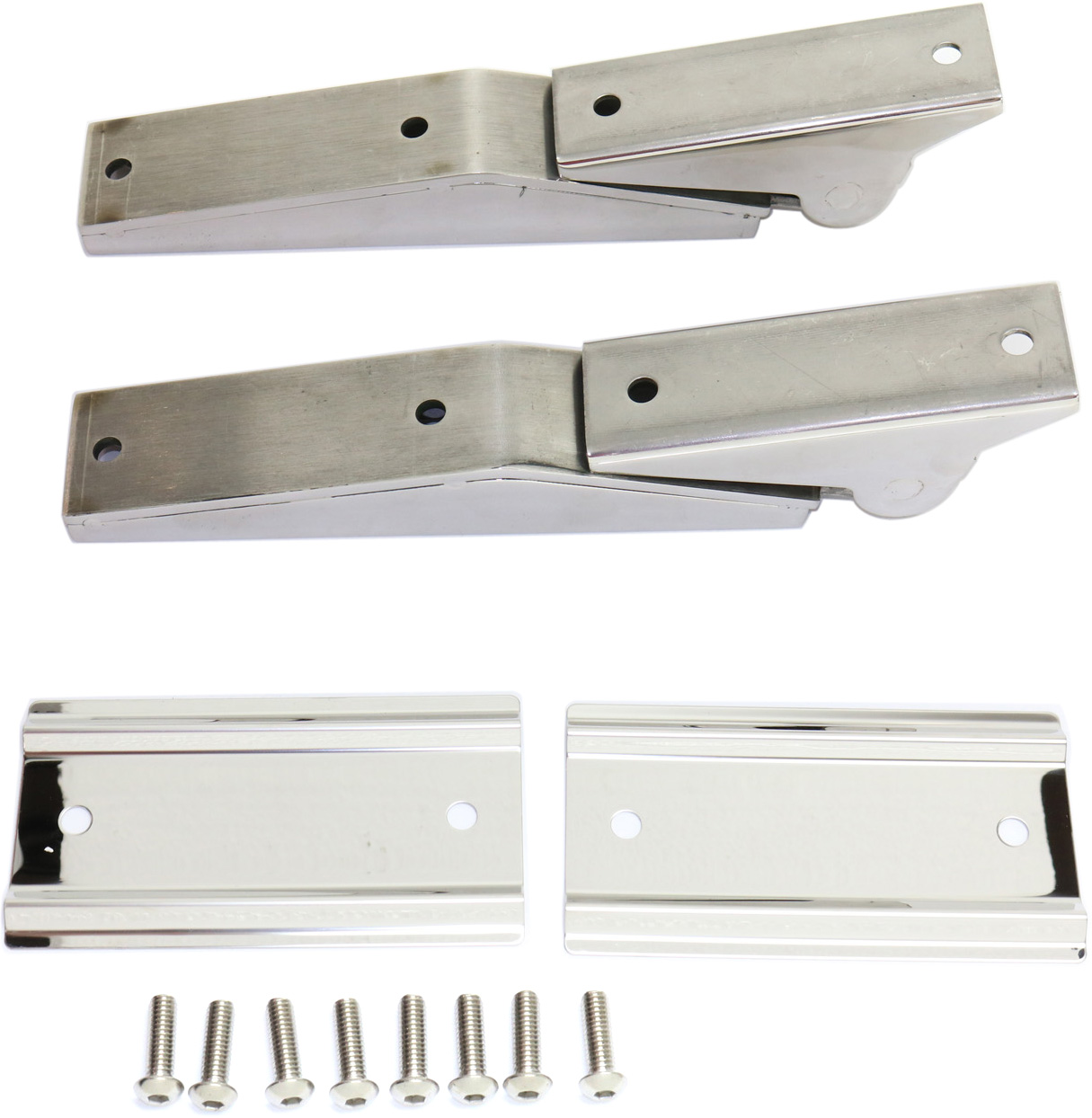 AM WRANGLER 97-06 TAILGATE HINGE Tailgate Hinges Stainless SKU J582903 OEM 55395194AB