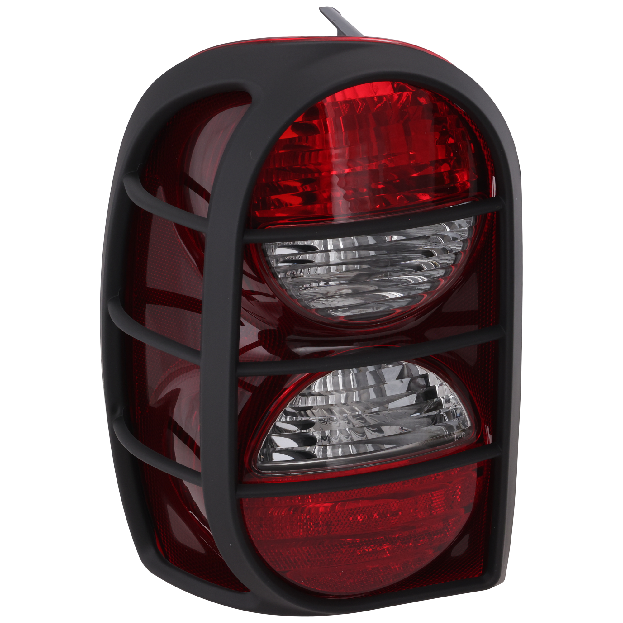 AM LIBERTY 05-06 TAIL LAMP LH Lens and Housing Halogen w Tail Lamp Guard Renegade Model SKU J730116 Partslink CH2800160 OEM 5KJ41RXFAE
