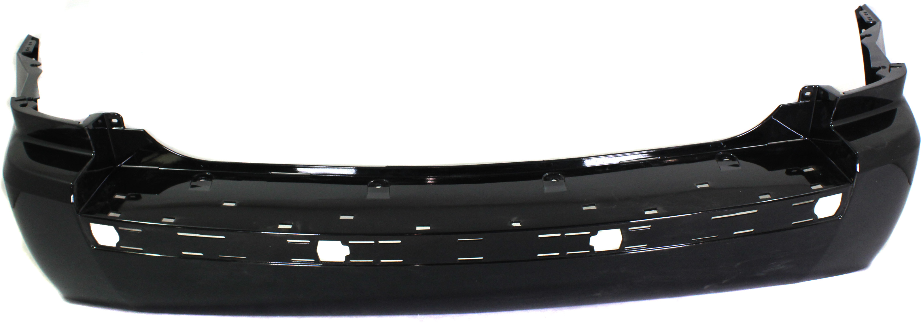 AM GRAND CHEROKEE 05-10 REAR BUMPER COVER Prmd Laredo Limited Mdls w Chr Insrt w o Tow Hook Holes CAPA SKU J760109PQ Partslink CH1100401C OEM 5159091AA