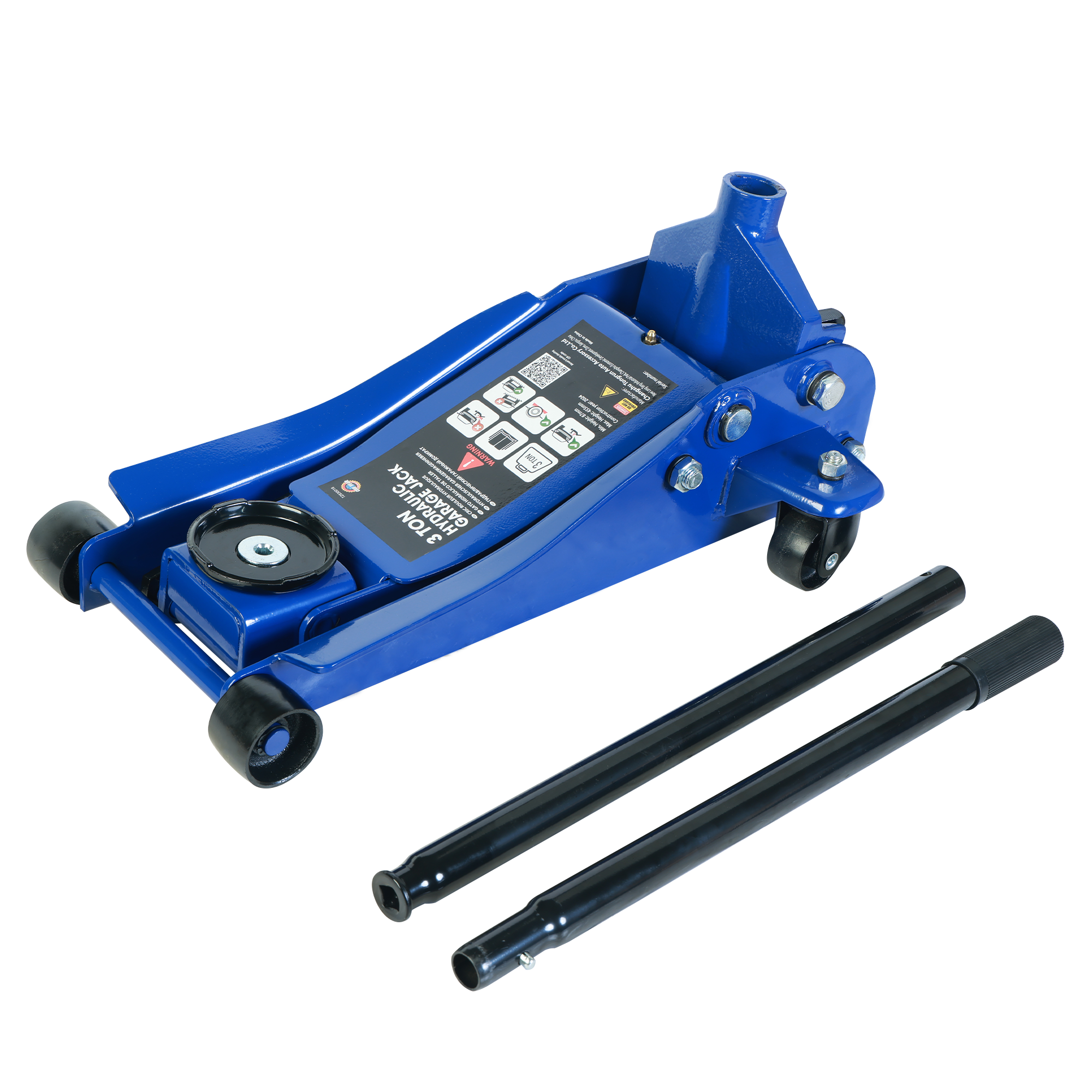 AM FLOOR JACK 3 Ton Low Profile Dual Pump SKU J99110001 OEM Tools