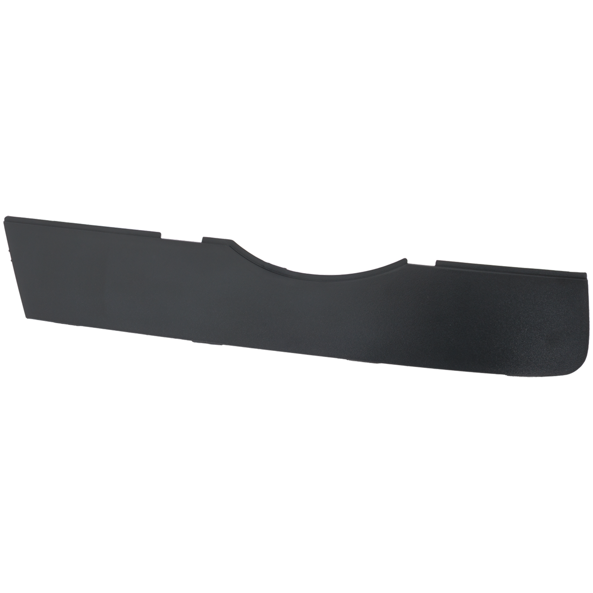 AM Q3-15-15 FRONT BUMPER FILLER RH Outer Black w o Parking Aid Sensor Hole SKU JA04030001 Partslink AU1089101 OEM 8U0807380B9B9