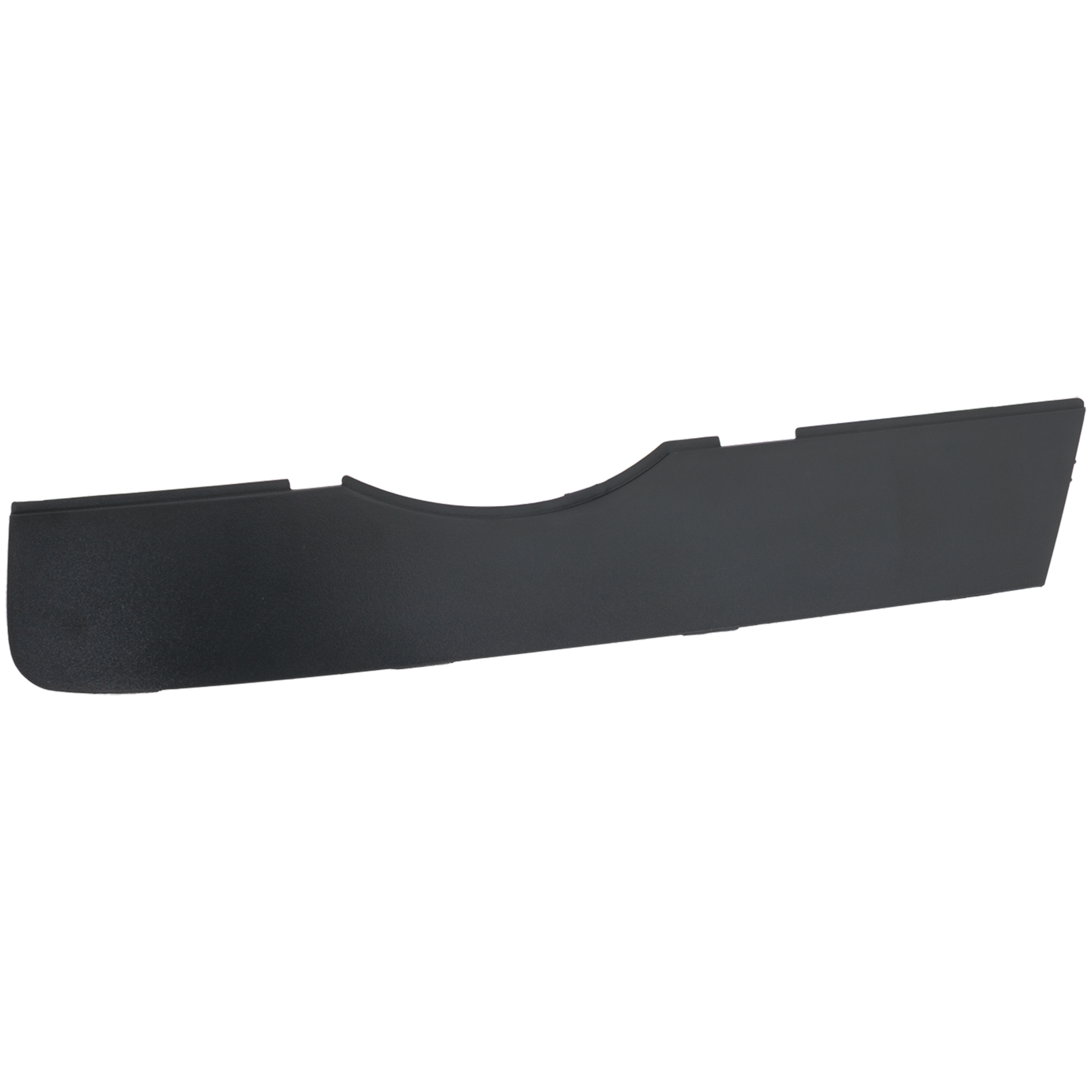 AM Q3-15-15 FRONT BUMPER FILLER LH Outer Black w o Parking Aid Sensor Hole SKU JA04030002 Partslink AU1088101 OEM 8U0807379B9B9
