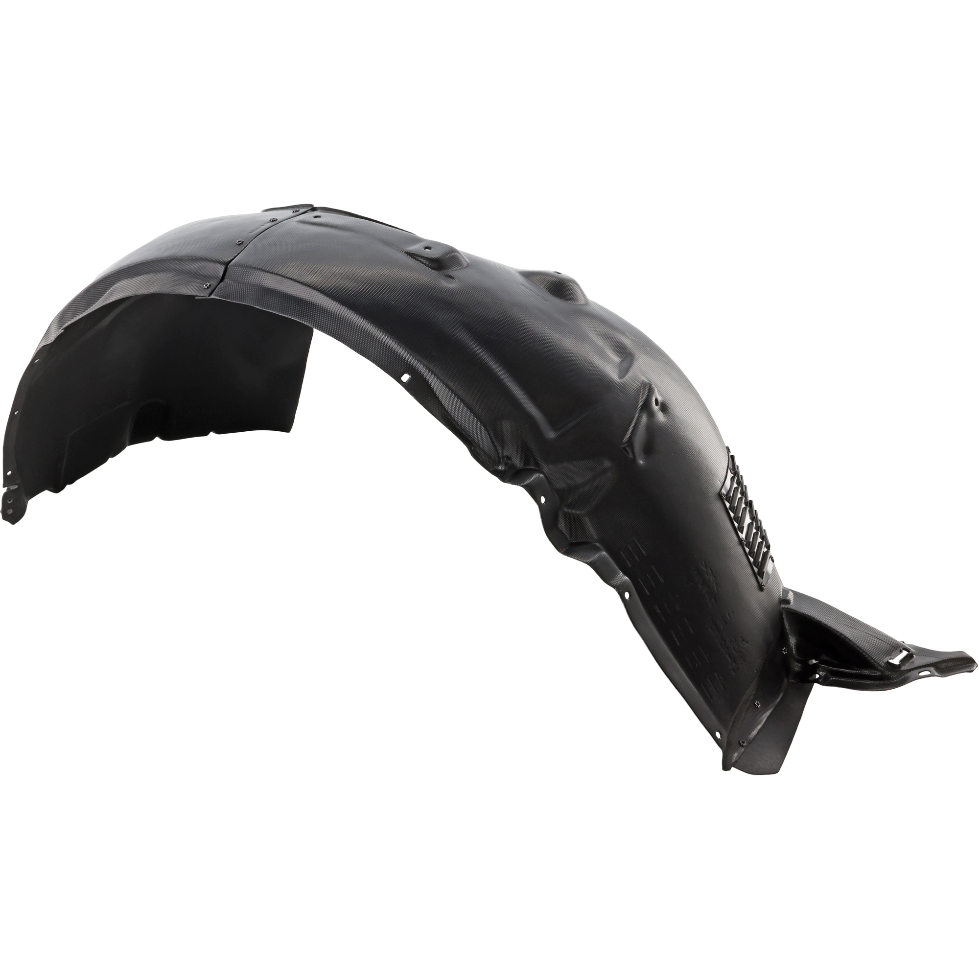 AM A3-22-24 FRONT FENDER LINER RH Vacuum Form w o Insulation Foam SKU JA22210007 Partslink AU1249154 OEM 8Y0821172R