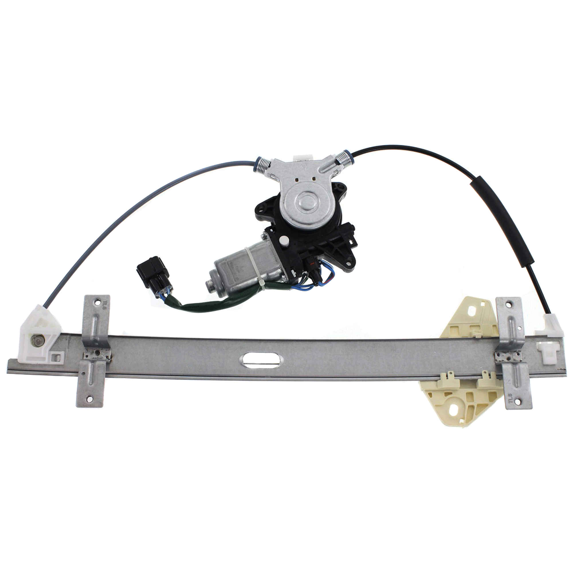 AM TL 04-08 FRONT WINDOW REGULATOR LH Power w Motor 6 Pins SKU JA462932 OEM 72250SEP305