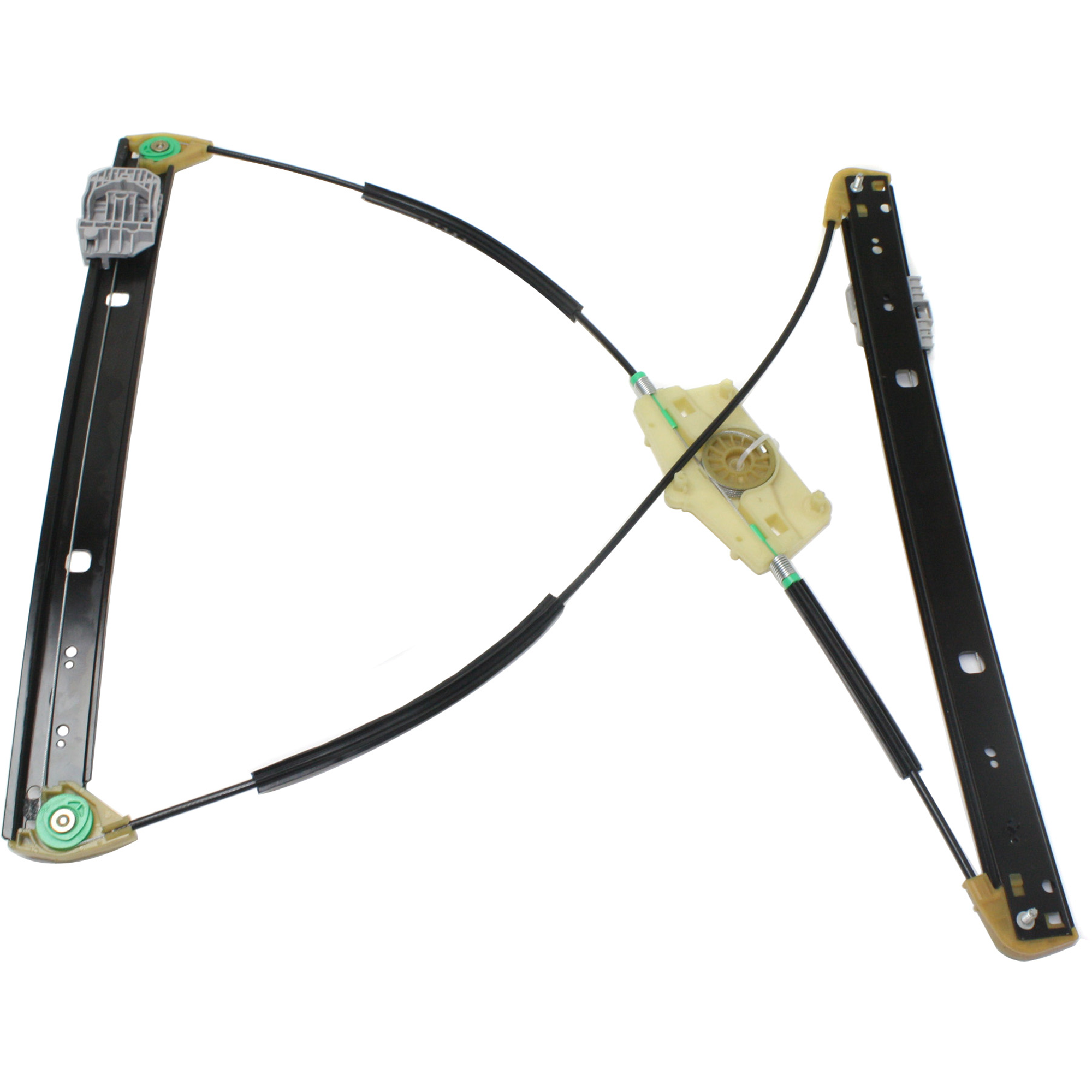 AM Q7-07-11 FRONT WINDOW REGULATOR RH Power w o Motor To 11-8-10 SKU JA462939 OEM 4L0837462A