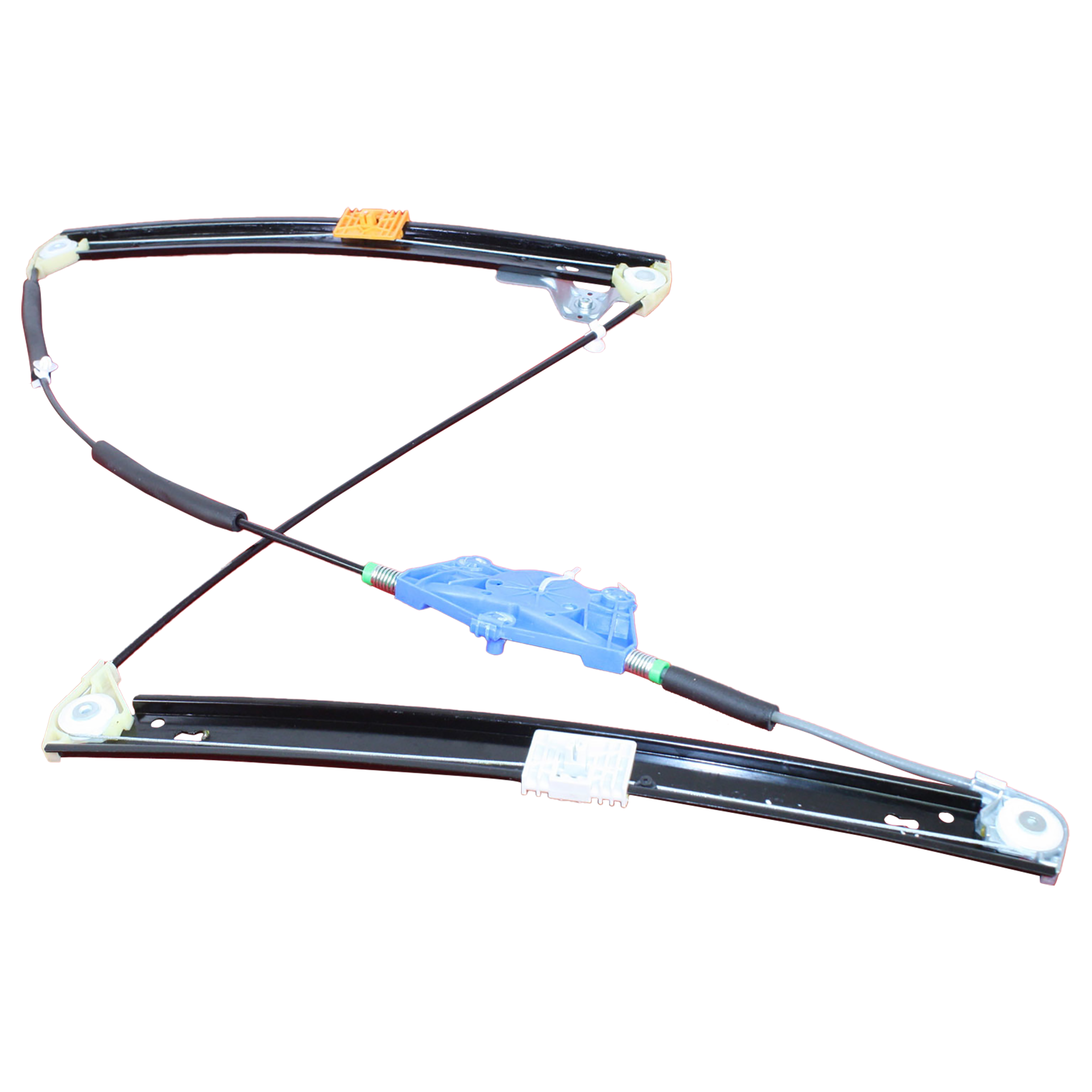 AM A4-02-08 FRONT WINDOW REGULATOR LH Power w o Motor Sedan Wagon SKU JA491702 Partslink AU1350102 OEM 8E0837461C