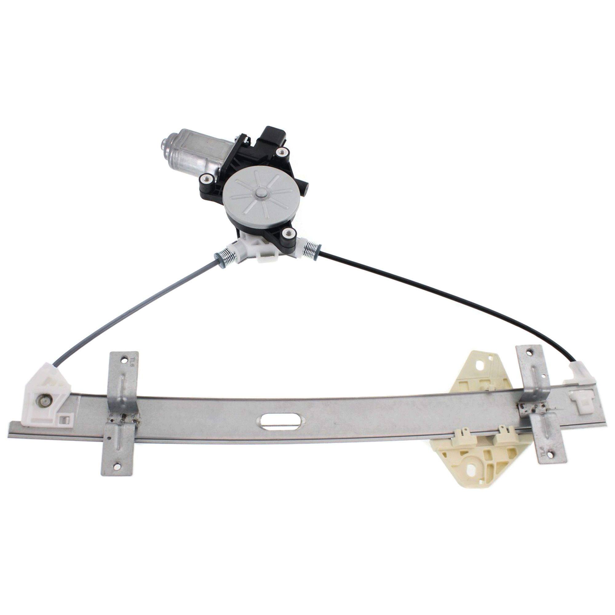 AM TL 04-08 REAR WINDOW REGULATOR LH Power w Motor 2 Pins SKU JA491718 Partslink AC1550105 OEM 72750SEPA02