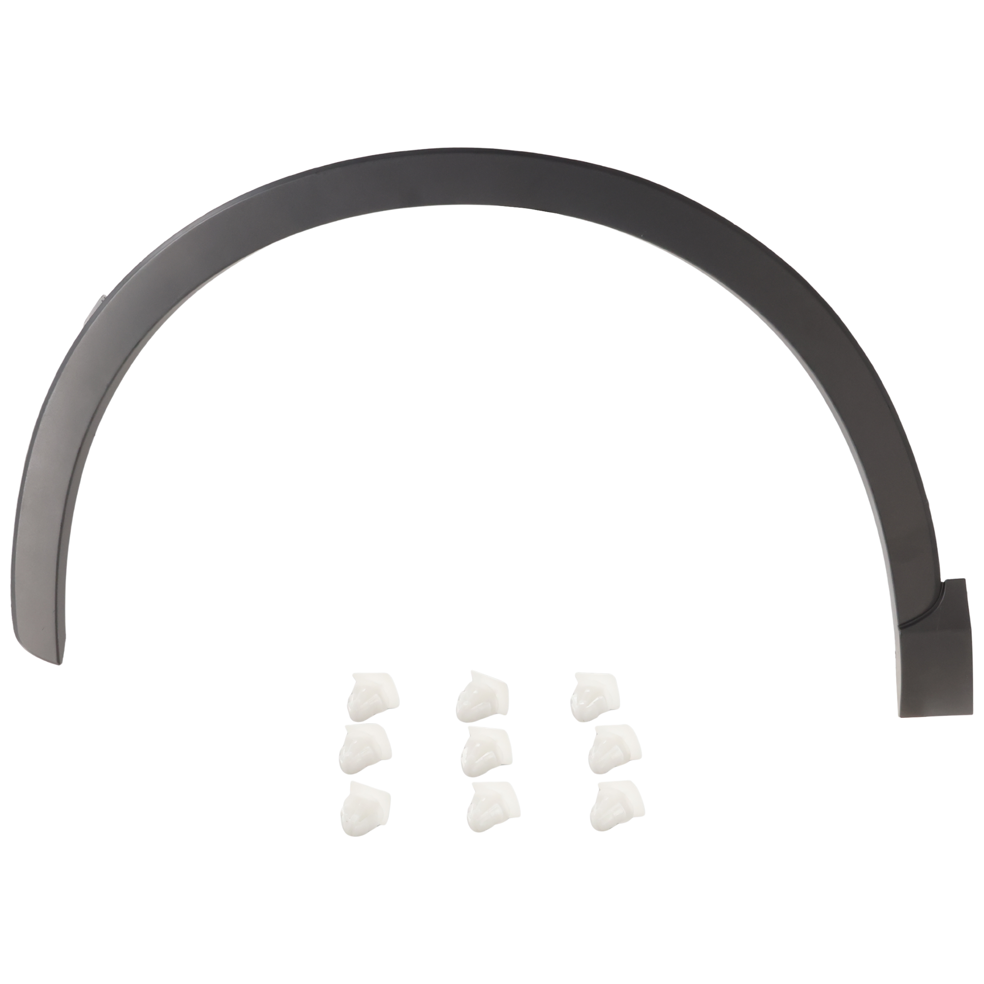 AM Q3-15-18 FRONT WHEEL OPENING MOLDING LH Primed SKU JA55390002 Partslink AU1290105 OEM 8U0853717AGRU