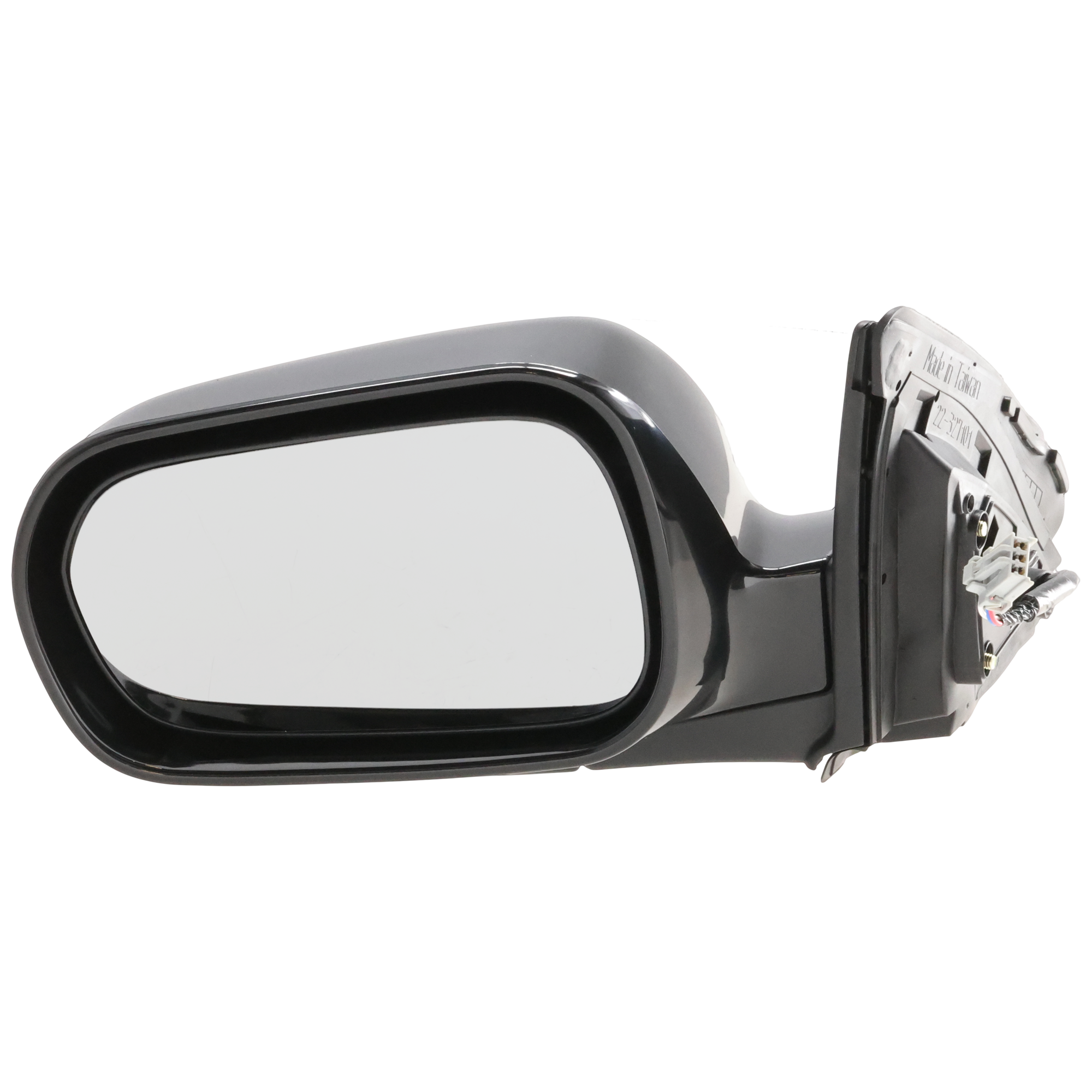 AM RSX 02-03 MIRROR LH Power Manual Folding Non Heated Paintable SKU JAC19EL Partslink AC1320110 OEM 76250S6MA21ZB