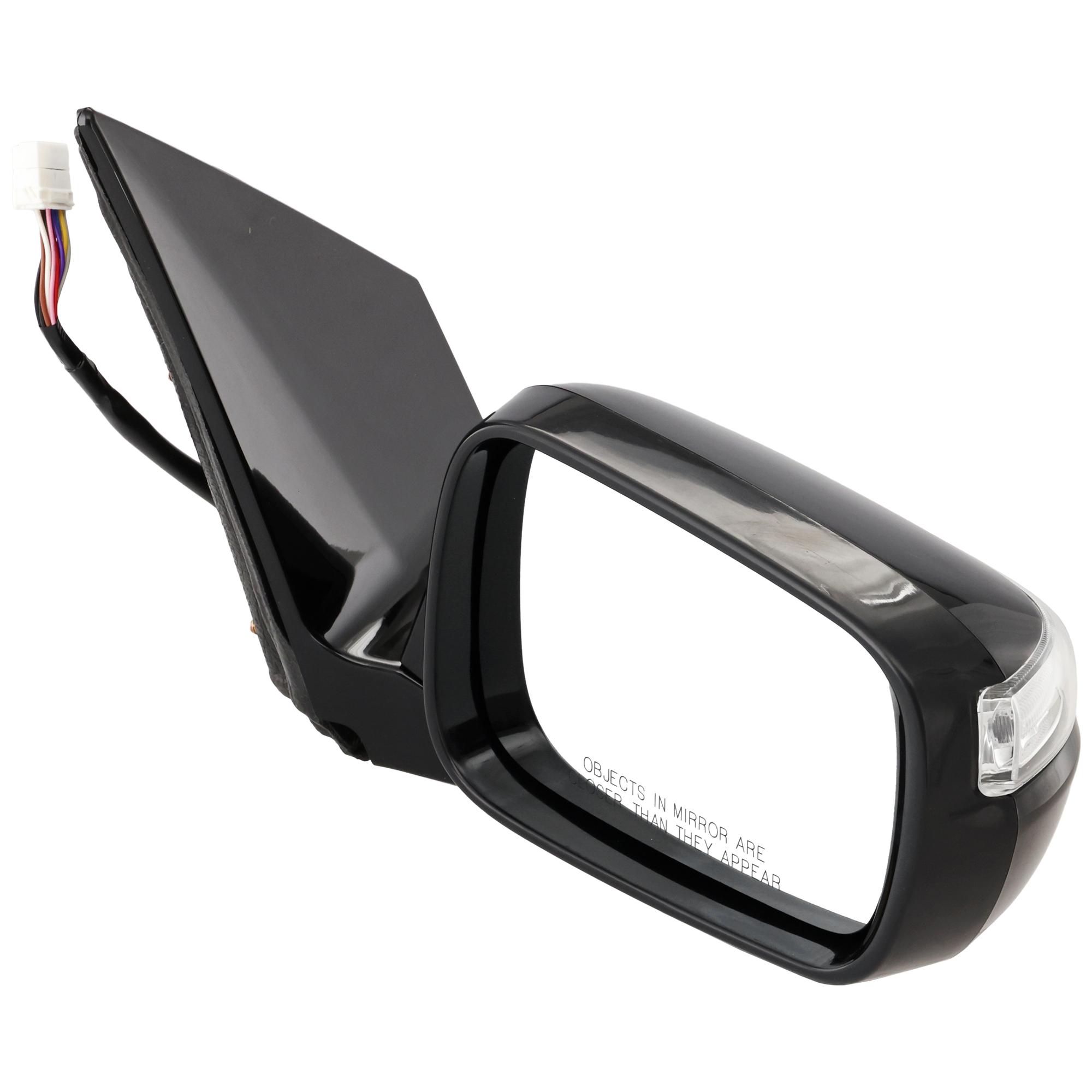 AM MDX 07-08 MIRROR RH Power Manual Folding Heated Paintable w o Power Liftgate SKU JAC22ER S Partslink AC1321112 OEM 76200STXA02ZG