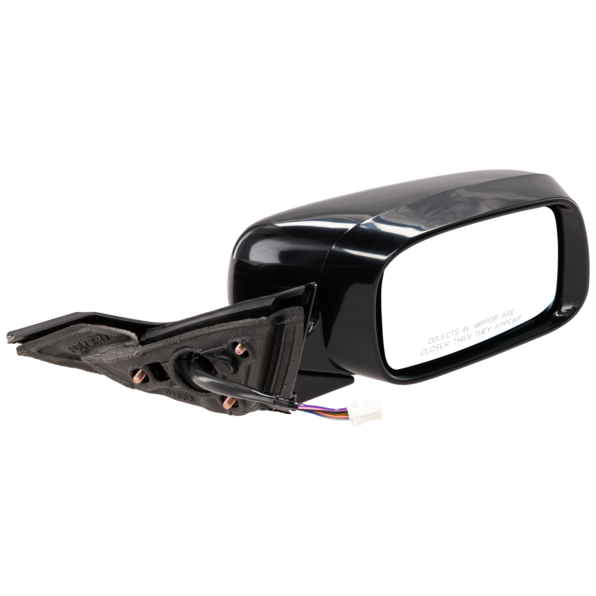 AM TL 09-14 MIRROR RH Power Manual Folding Heated Paintable w Memory and Signal Light SKU JAC23ER S Partslink AC1321113 OEM 76200TK4A01ZD