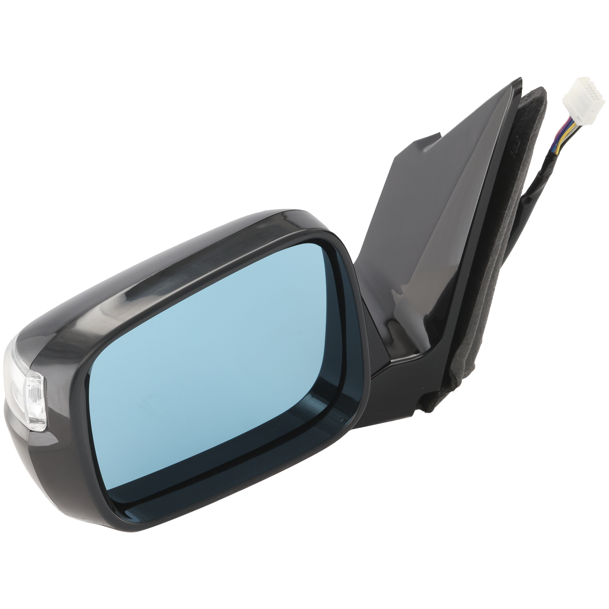 AM MDX 10-13 MIRROR LH Power Manual Folding Heated Paintable w Memory and Signal Light SKU JAC24EL S Partslink AC1320114 OEM 76250STXA12ZD