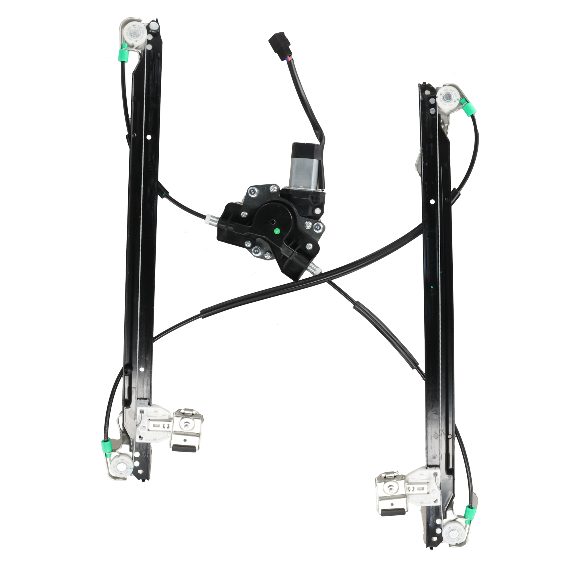 AM CARAVAN 04-07 FRONT WINDOW REGULATOR LH Power w Motor SKU JARBD462904 Partslink CH1350129 OEM 4894527AA 4894526AA