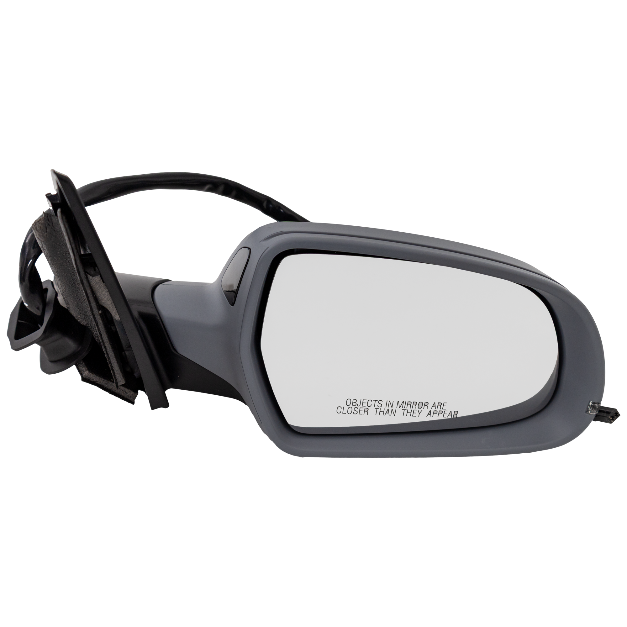 AM A4 S4-12-16 MIRROR RH Power Power Folding Heated Paintable No Auto dimming w Memory and Signal Light with Blind Spot Light in Housing Sedan Wagon SKU JAU07ER S Partslink AU1321142 OEM 8K1857410AJ01C PFM