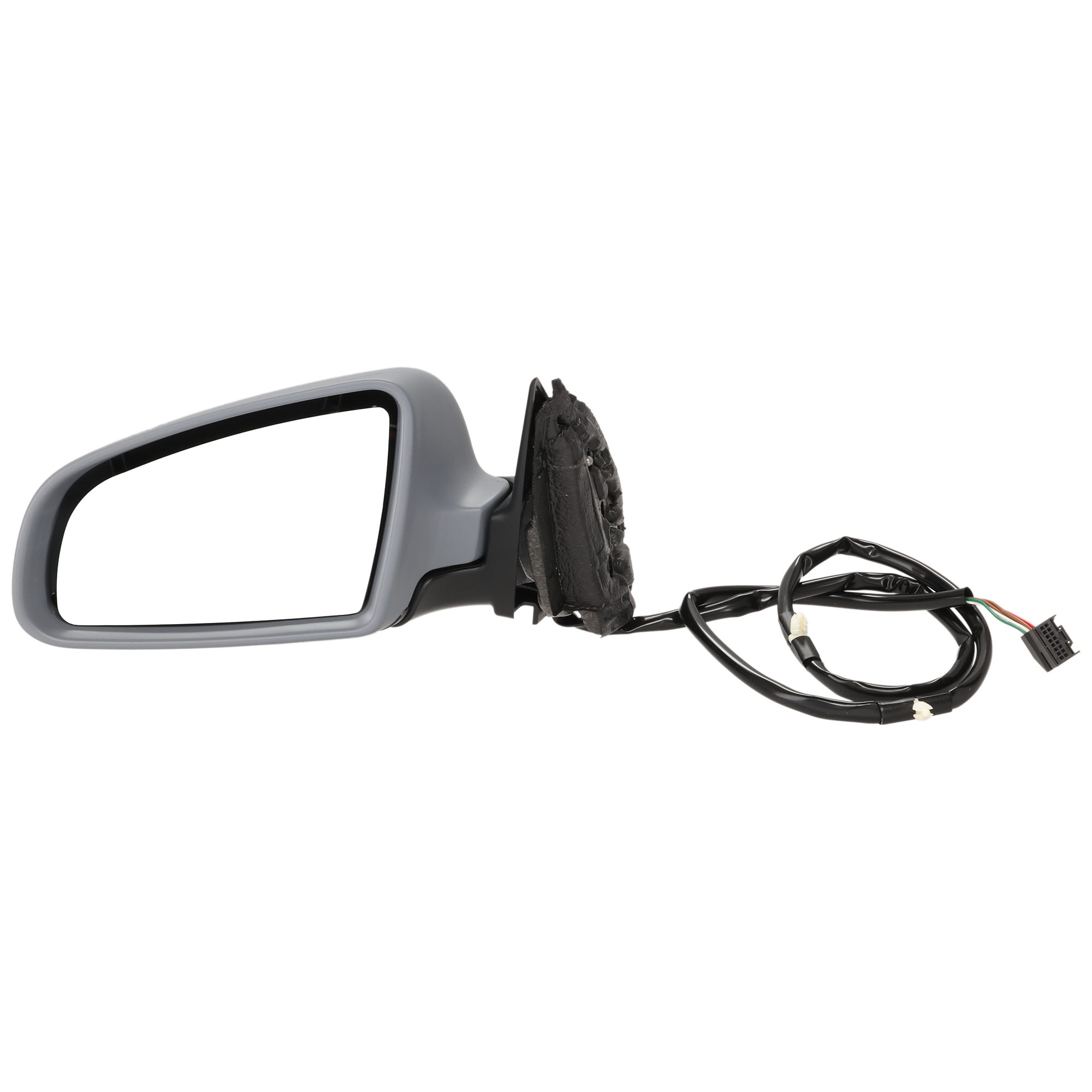 AM A4-02-08 MIRROR LH Power Manual Folding Heated Paintable No Memory SKU JAU15EL Partslink AU1320106 OEM 8E1858531AA01C