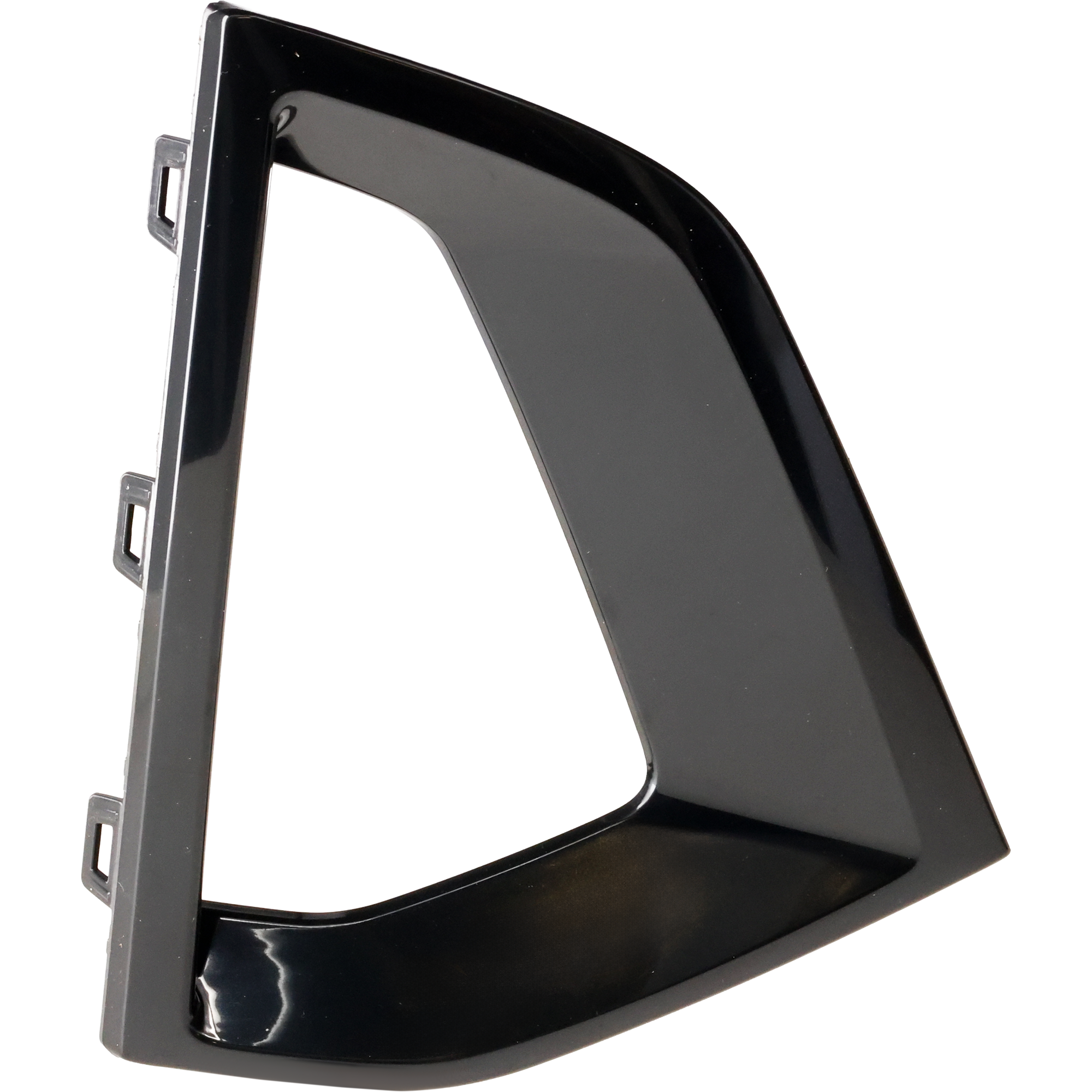AM 5 SERIES 21-23 FRONT BUMPER MOLDING RH Opening Cover Gloss Black w o M Package and Luxury Package SKU JB01590009 Partslink BM1039236 OEM 51119463480