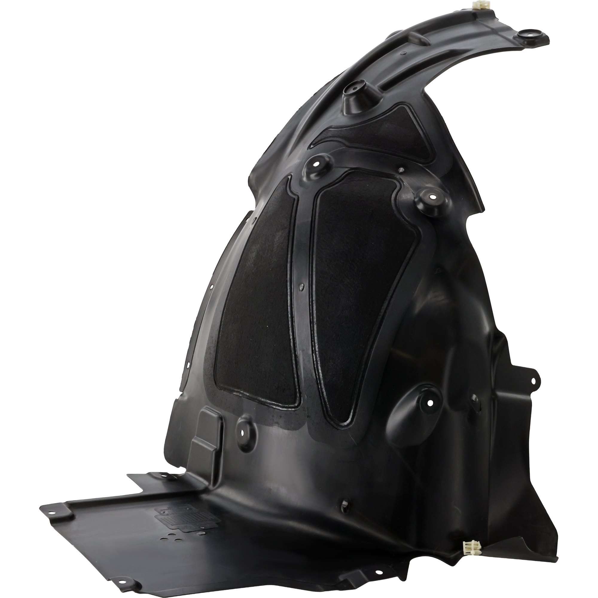 AM 4 SERIES 21-24 FRONT FENDER LINER LH Rear Section Heat Form w o Insulation Foam Coupe Convertible G22 G23 Body SKU JB22210002 Partslink BM1248166 OEM 51717447161