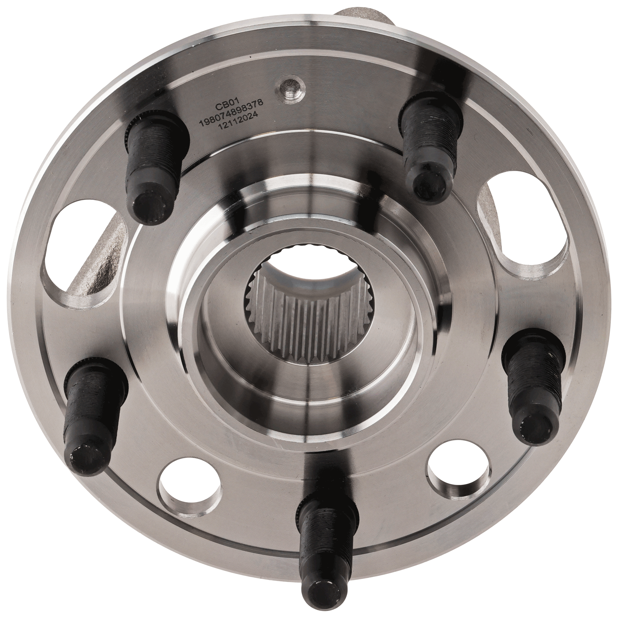 AM LACROSSE 10-16 IMPALA 14-20 FRONT OR REAR HUB ASSEMBLY RH=LH 5 Studs 5 x 4.71 in. Bolt Pattern Allure Rear CTS Equinox Terrain Front SKU JB283717 OEM 91258036-94508502