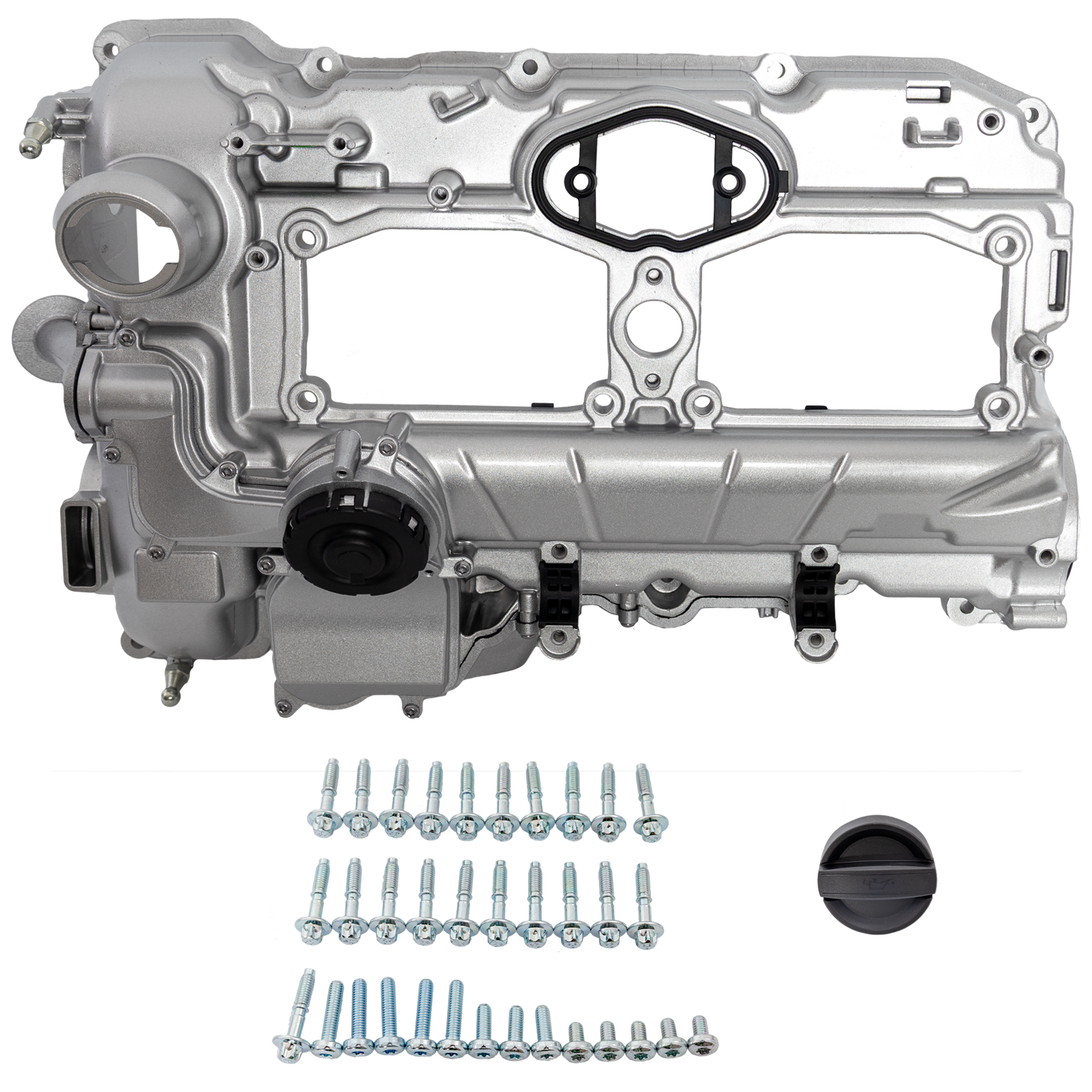 AM Z4-12-16 X4-15-18 VALVE COVER Aluminum Silver w Bolts and Gasket SKU JB32040014 OEM 11127588412 PFM