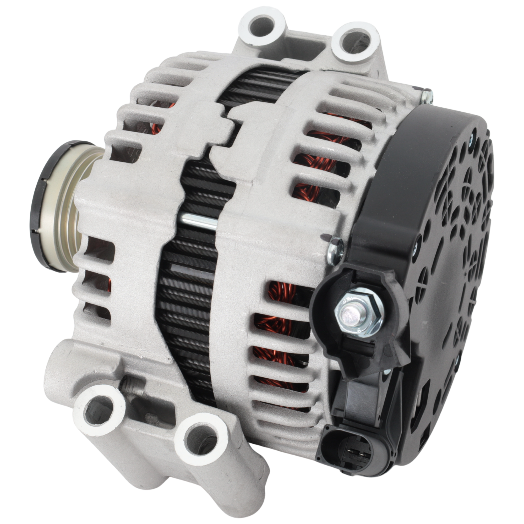 AM 3 SERIES 07-13 X3-07-10 ALTERNATOR 12 Volts 150 Amp 6 Grooves Clockwise From 4-07 SKU JB33010009 OEM 0121615010