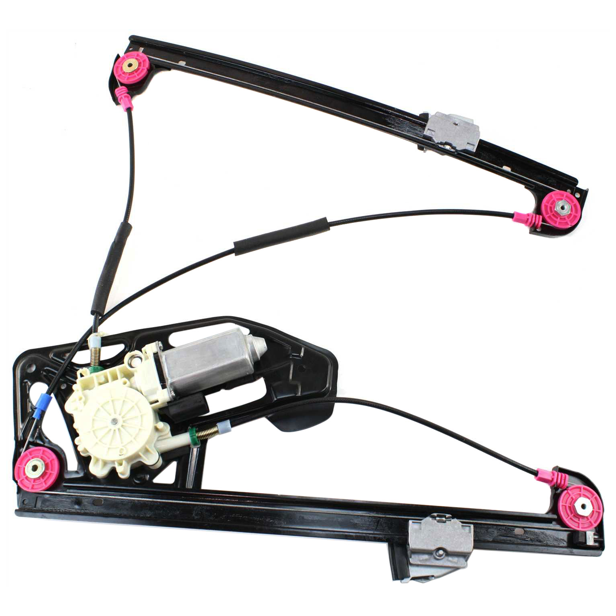 AM 7 SERIES 95-01 FRONT WINDOW REGULATOR LH Power w Motor Insulated Glass SKU JB462924 Partslink BM1350106 OEM 51338205633