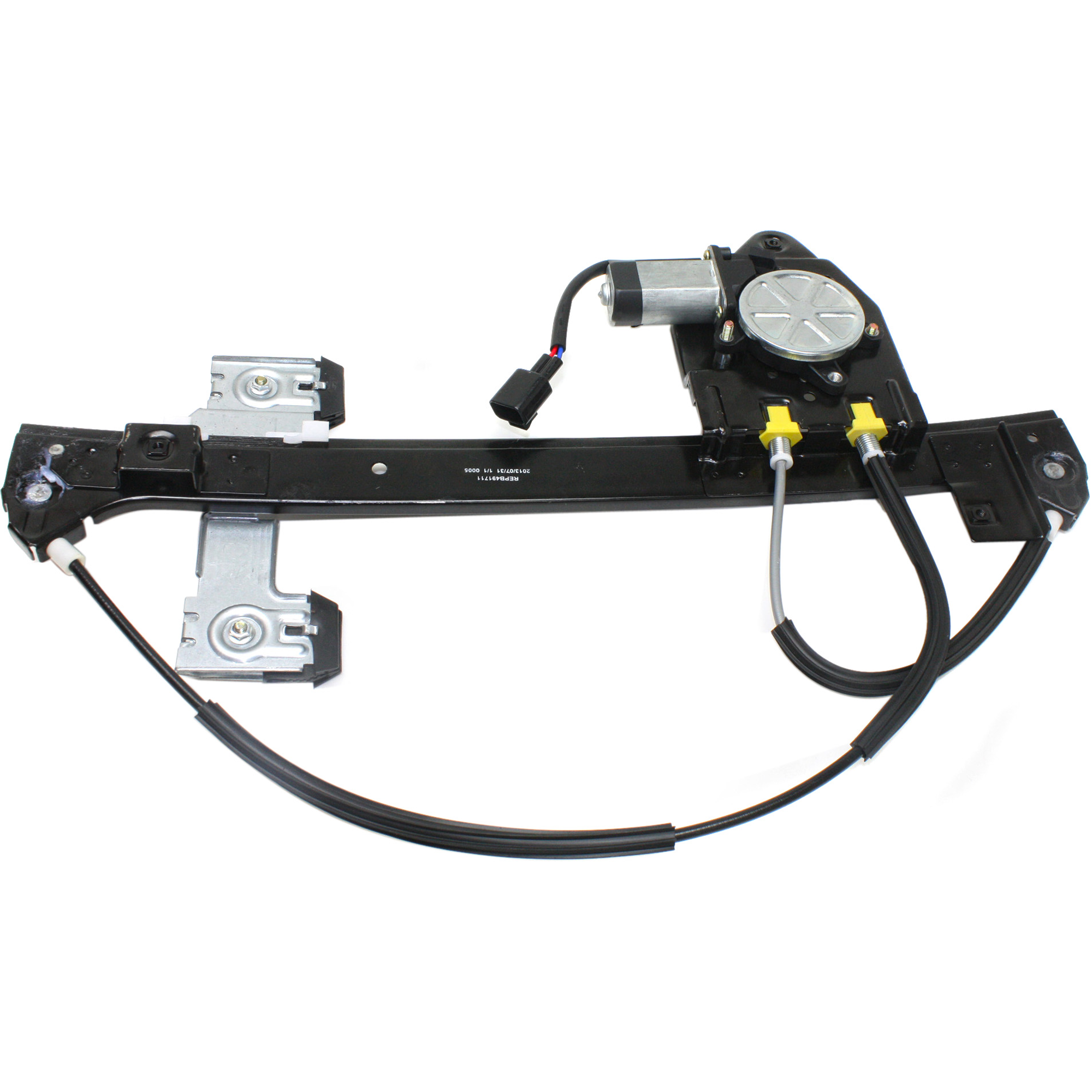 AM TRAILBLAZER 02-09 REAR WINDOW REGULATOR RH Power w Motor 5 Passenger SKU JB491711 Partslink GM1551109 OEM 15893783