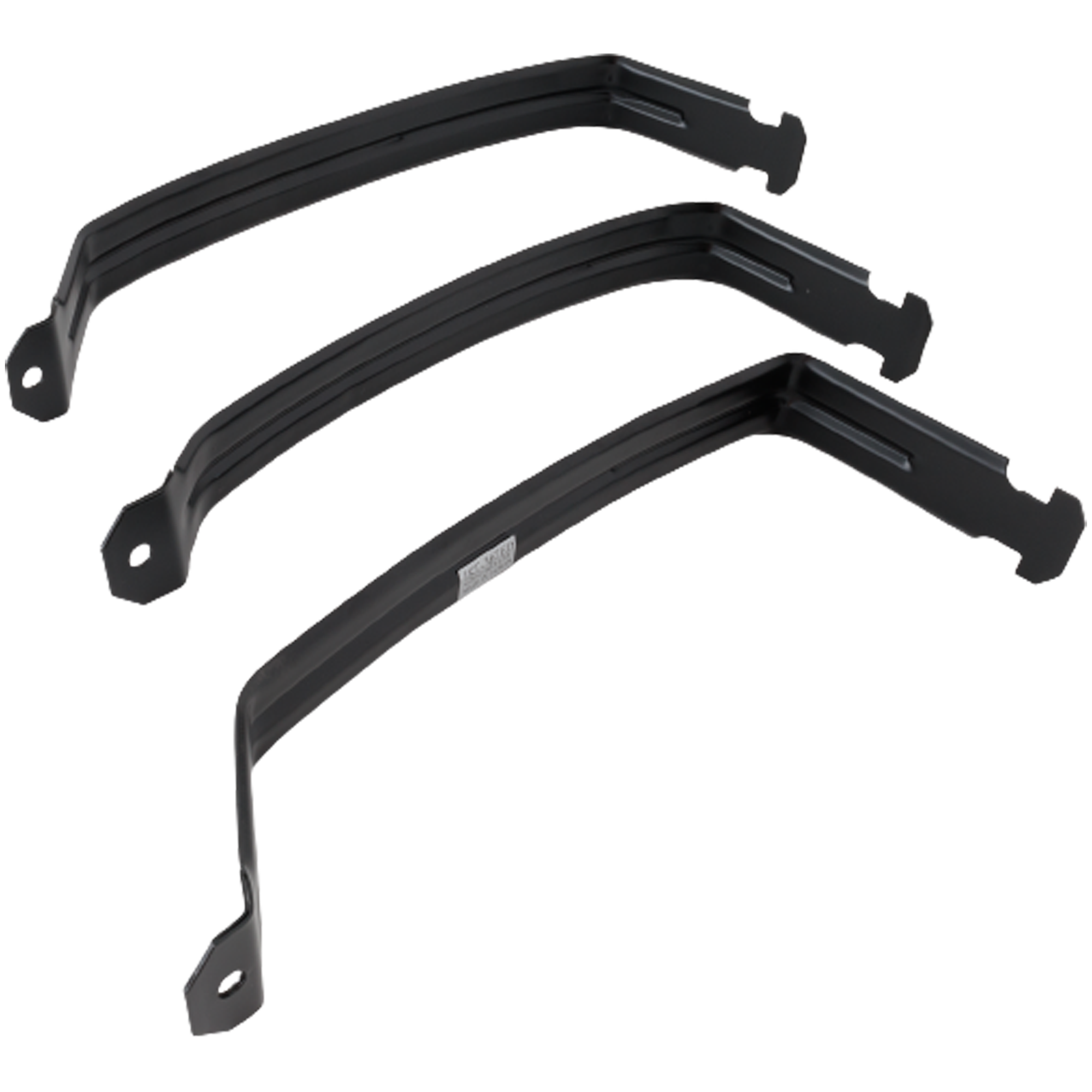 AM ENCLAVE 08-18 TRAVERSE 09-18 FUEL TANK STRAP Set of 3-26 in. Strap 1 Length 28.13 in. Strap 2 Length 29.75 in. Strap 3 Length SKU JB67070005 OEM 15112360-15112361-15112362-228