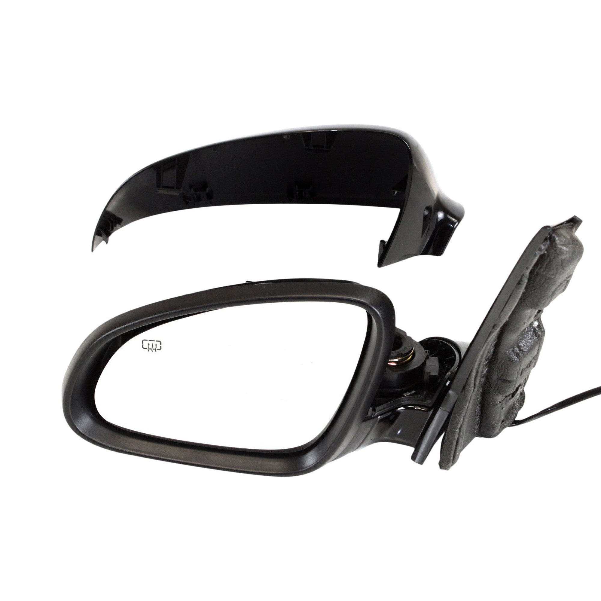AM VERANO 12-17 MIRROR LH Power Manual Folding Heated Paintable No Blind Spot Sensor 13-17 SKU JBK40EL Partslink GM1320439 OEM 22908063