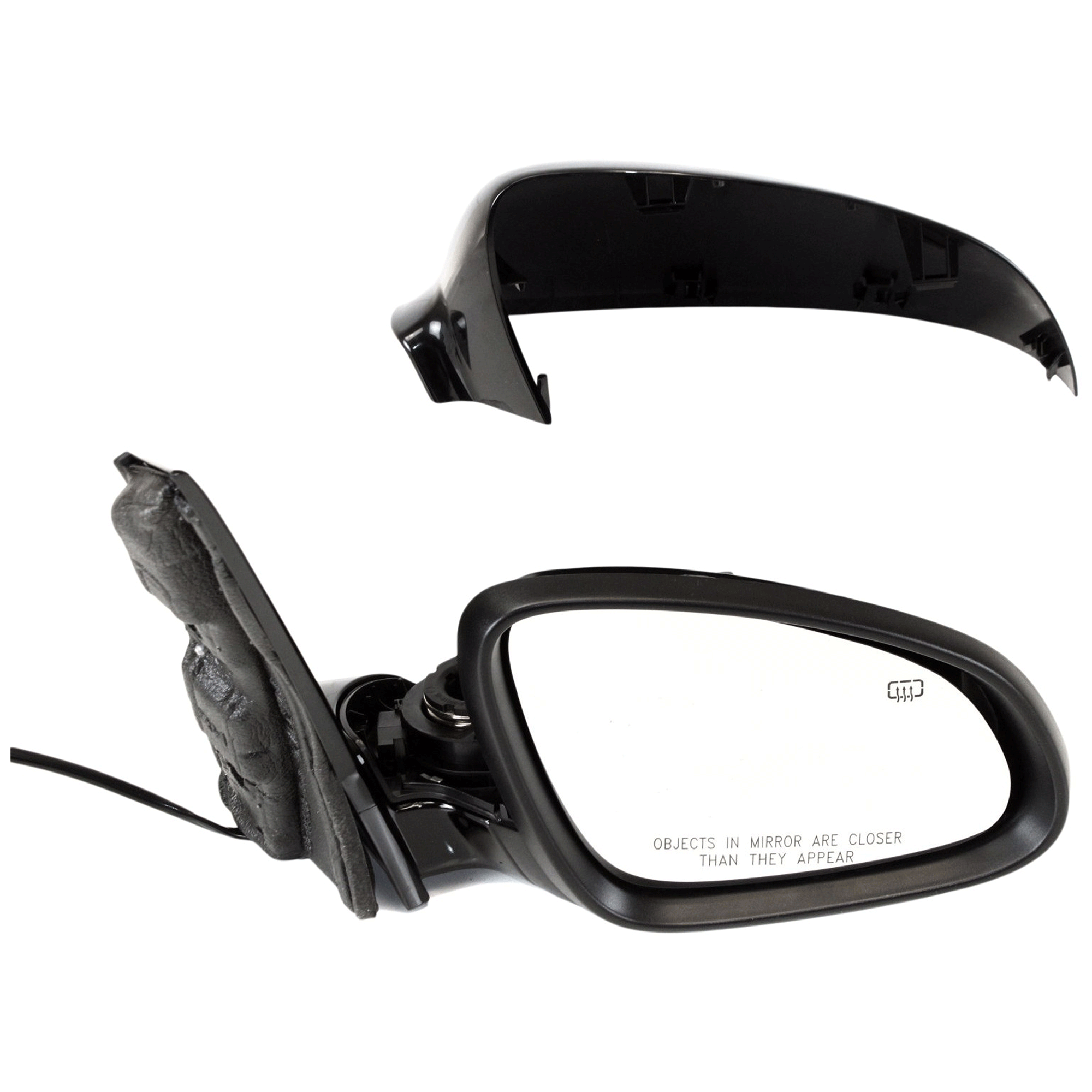 AM VERANO 12-17 MIRROR RH Power Manual Folding Heated Paintable No Blind Spot Sensor 13-17 SKU JBK40ER Partslink GM1321439 OEM 22908064