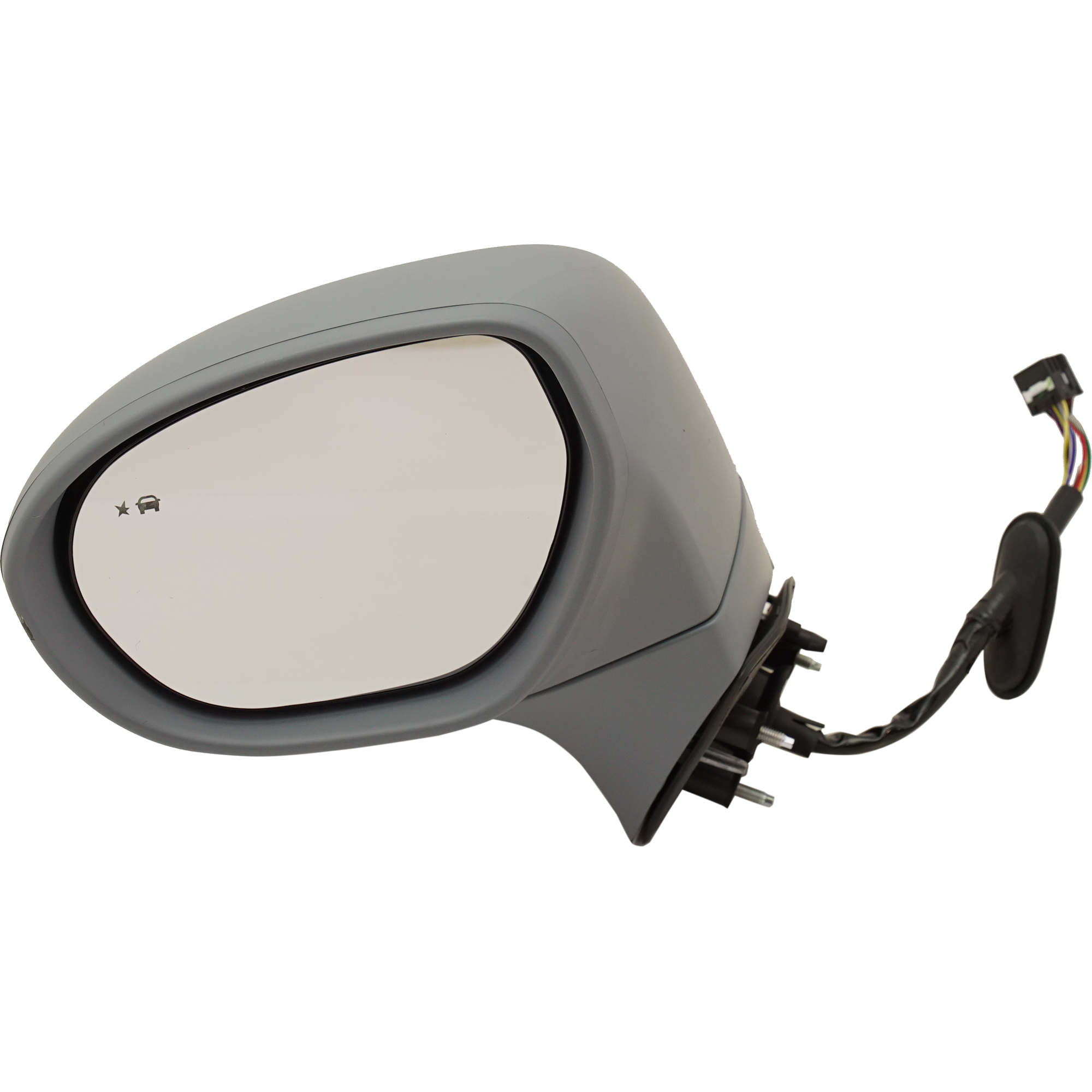 AM ENVISION 16-20 MIRROR LH Power Manual Folding Heated Paintable w BSD Memory and Signal Light No Auto dimming and Surround View Camera SKU JBK48EL S Partslink GM1320556 OEM 84144744