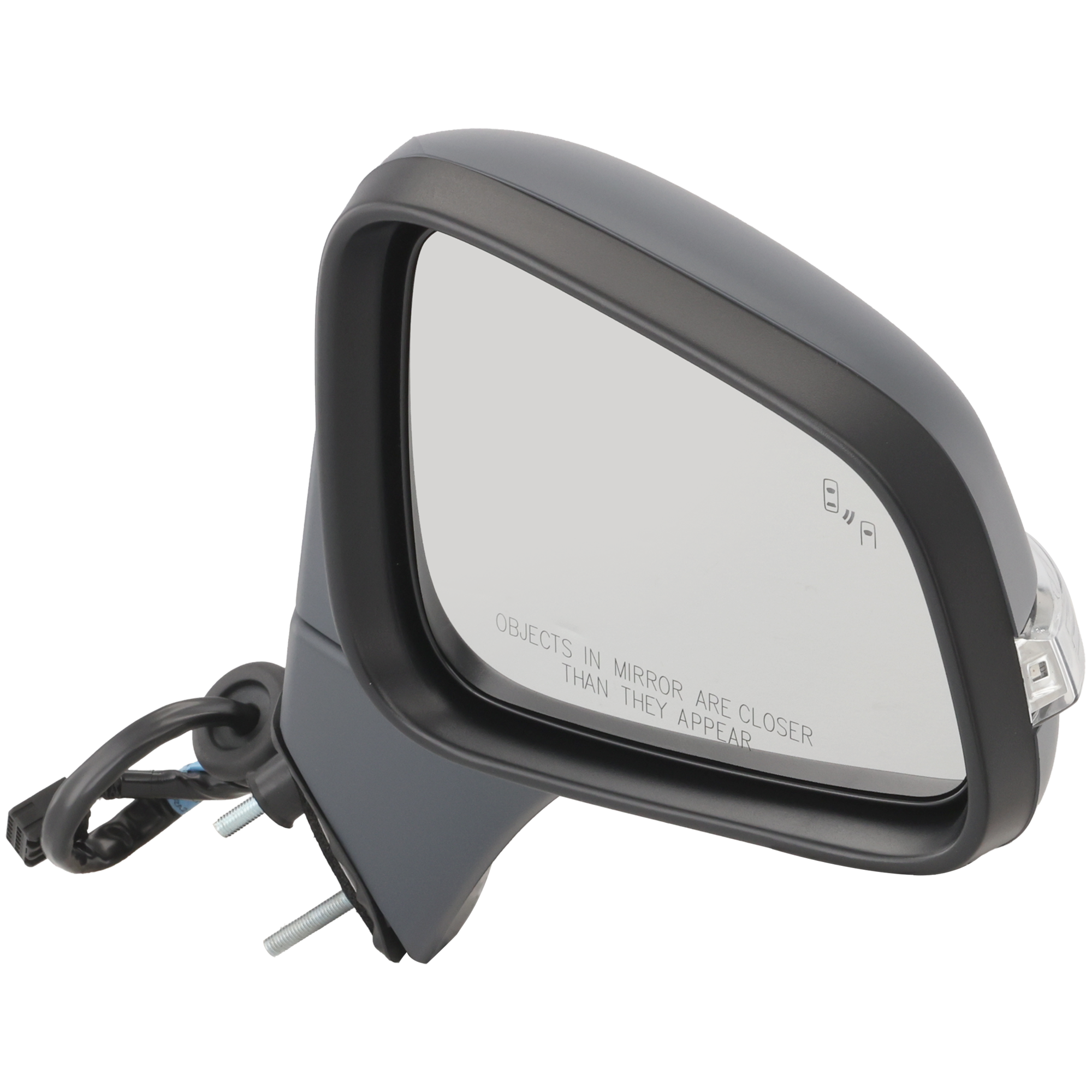AM ENCORE 14-16 MIRROR RH Power Manual Folding Heated Paintable w Memory Blind Spot Detection Signal Light No Auto dimming Puddle Light SKU JBK62ER S Partslink GM1321555 OEM 95374046