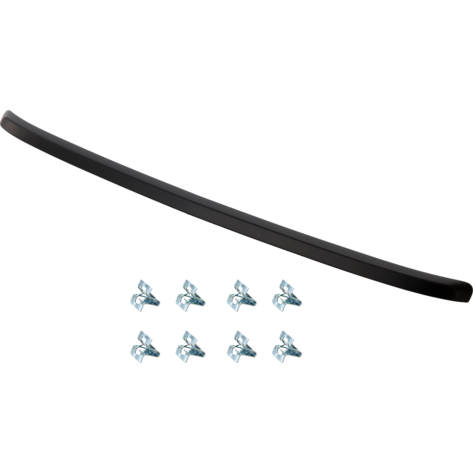 AM SILVERADO 2300 HD 3500 HD 12-14 HOOD MOLDING Primed SKU JC13210002 Partslink GM1235127 OEM 22765886