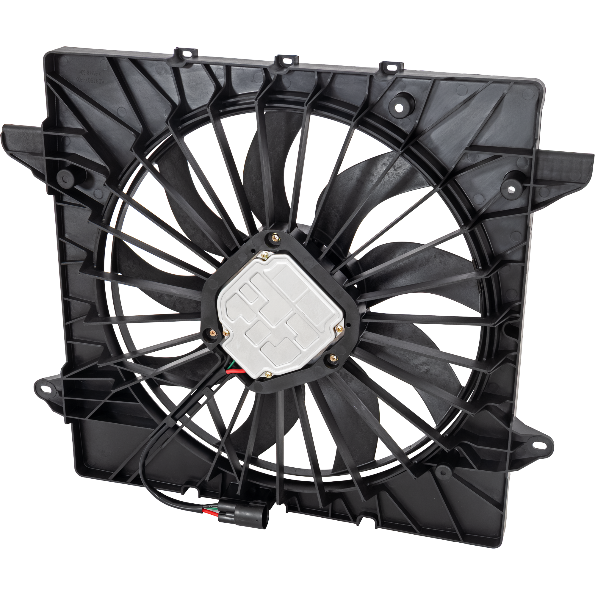 AM BLAZER 19-19 XT5-17-19 RADIATOR FAN ASSEMBLY Single Fan w o Towing Package SKU JC16090001 Partslink GM3115295 OEM 23412299