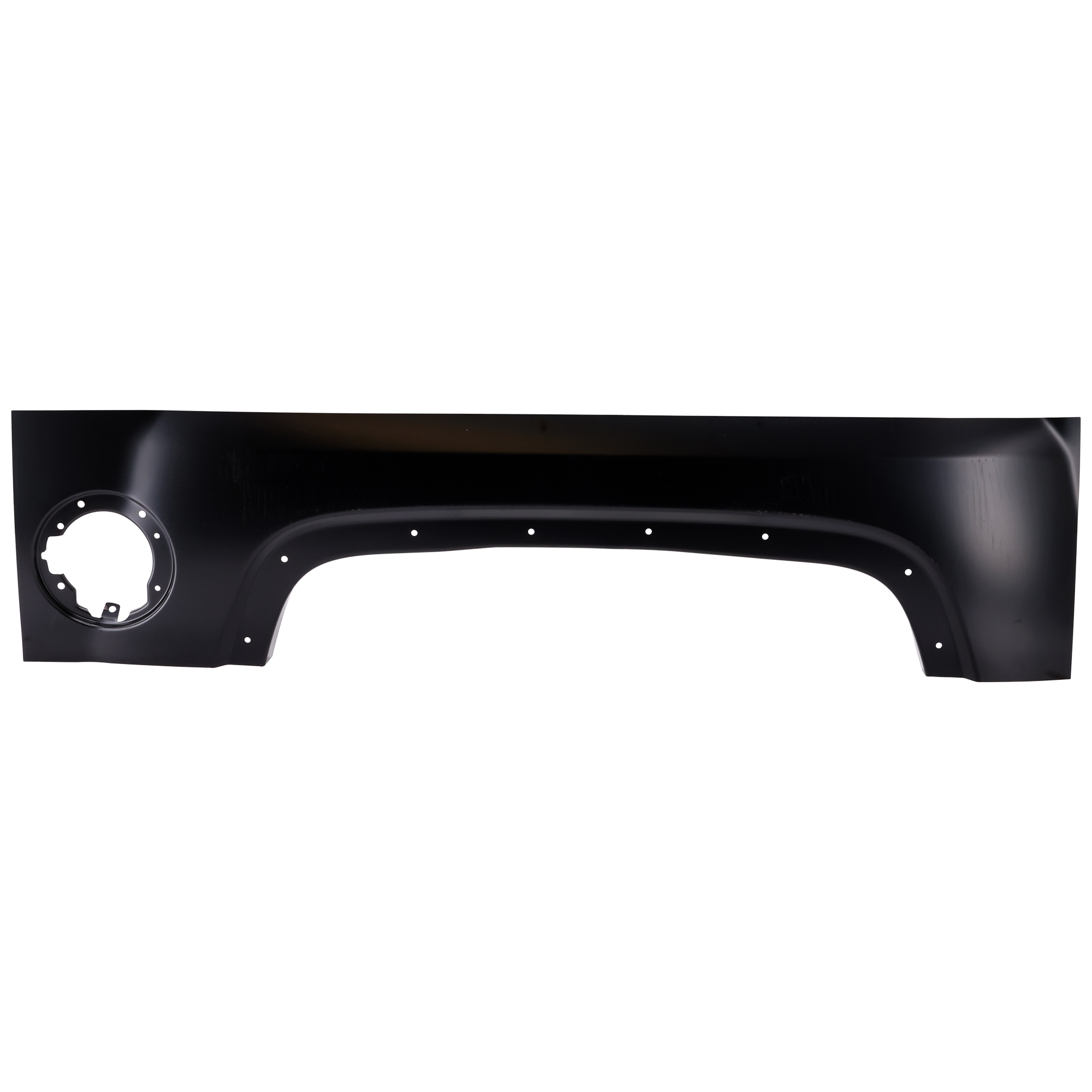 AM SIERRA 14-18 REAR WHEEL ARCH REPAIR PANEL LH Upper 5.8 ft. Bed w Fuel Hole 1.2mm SKU JC26290046