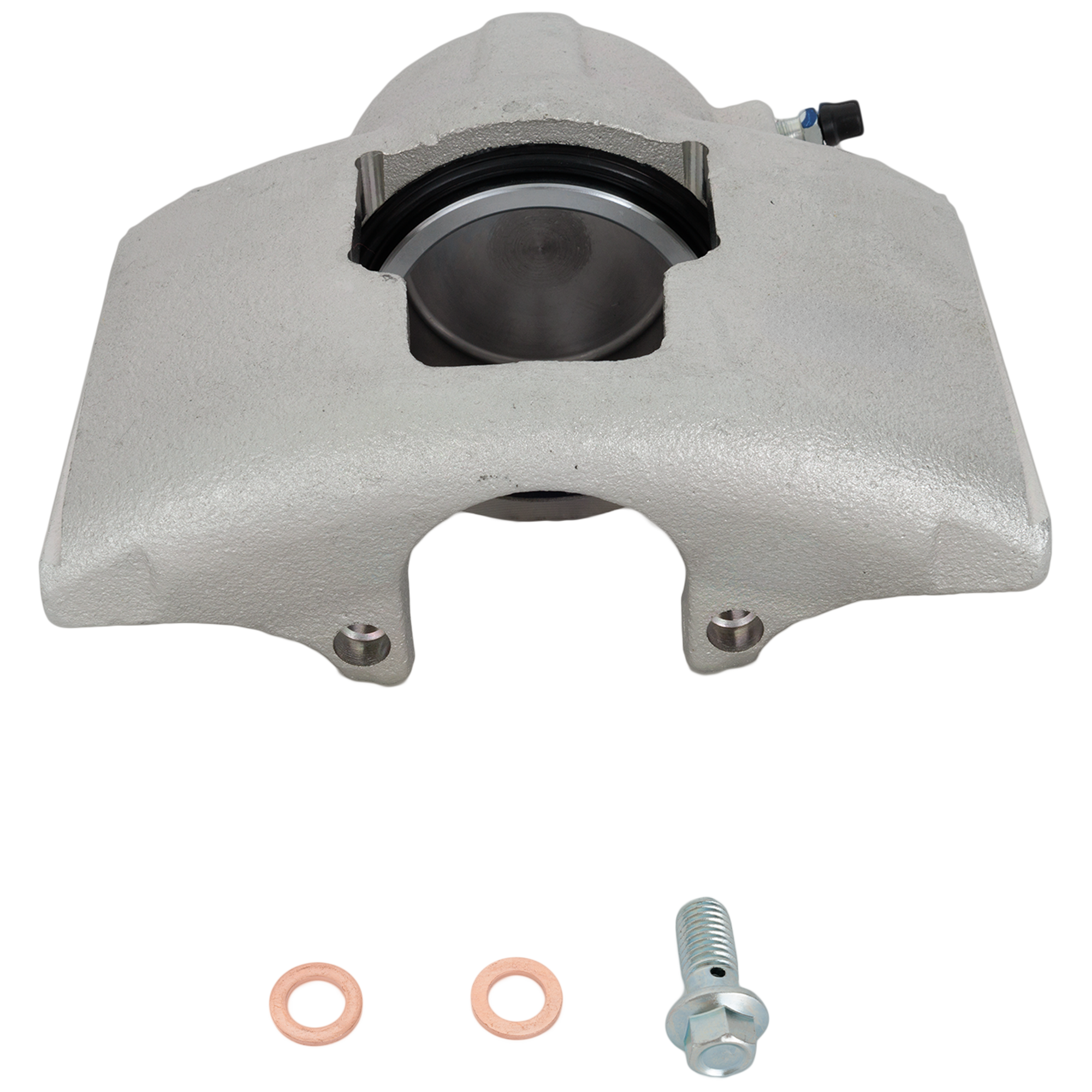 AM K3500 C3500-90-00 FRONT BRAKE CALIPER RH New Natural w o Brackets SKU JC27150007