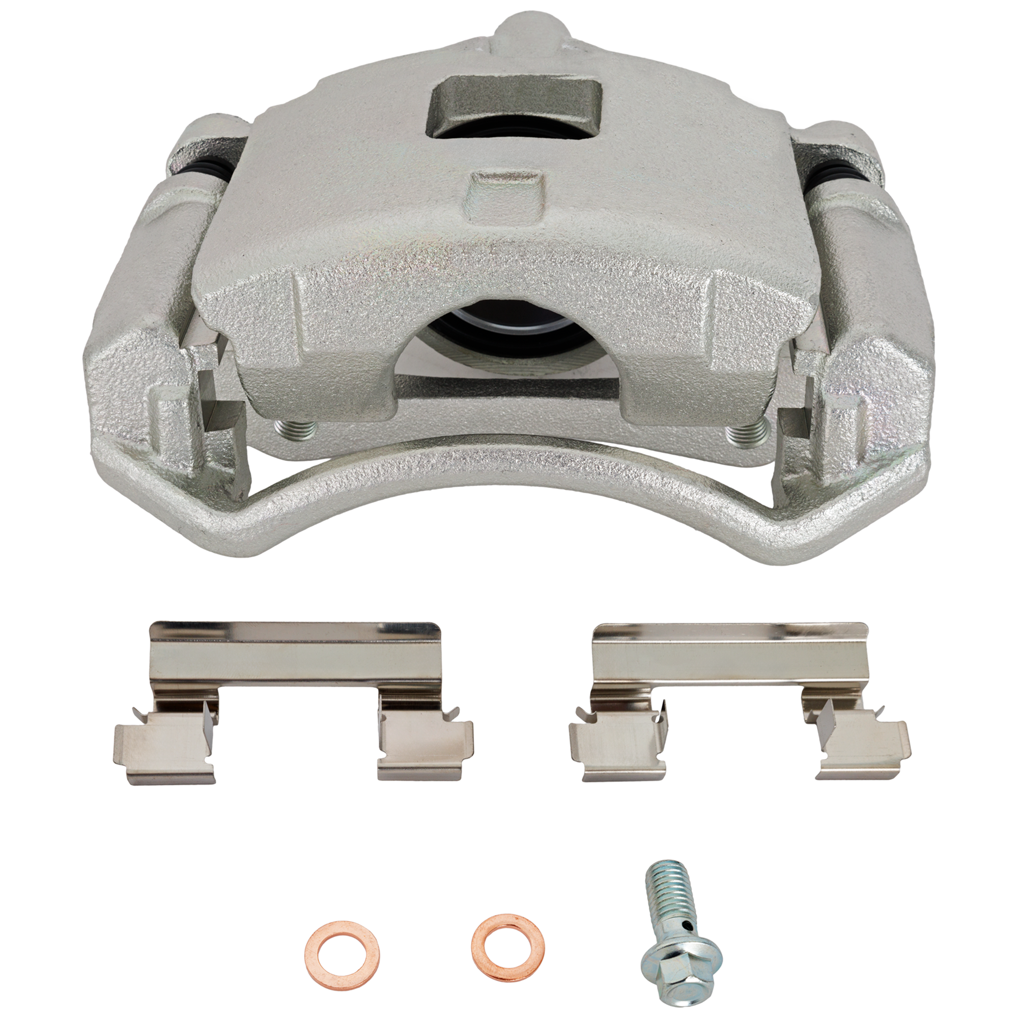 AM CENTURY VENTURE 97-05 FRONT BRAKE CALIPER LH New Natural w Brackets SKU JC27150010