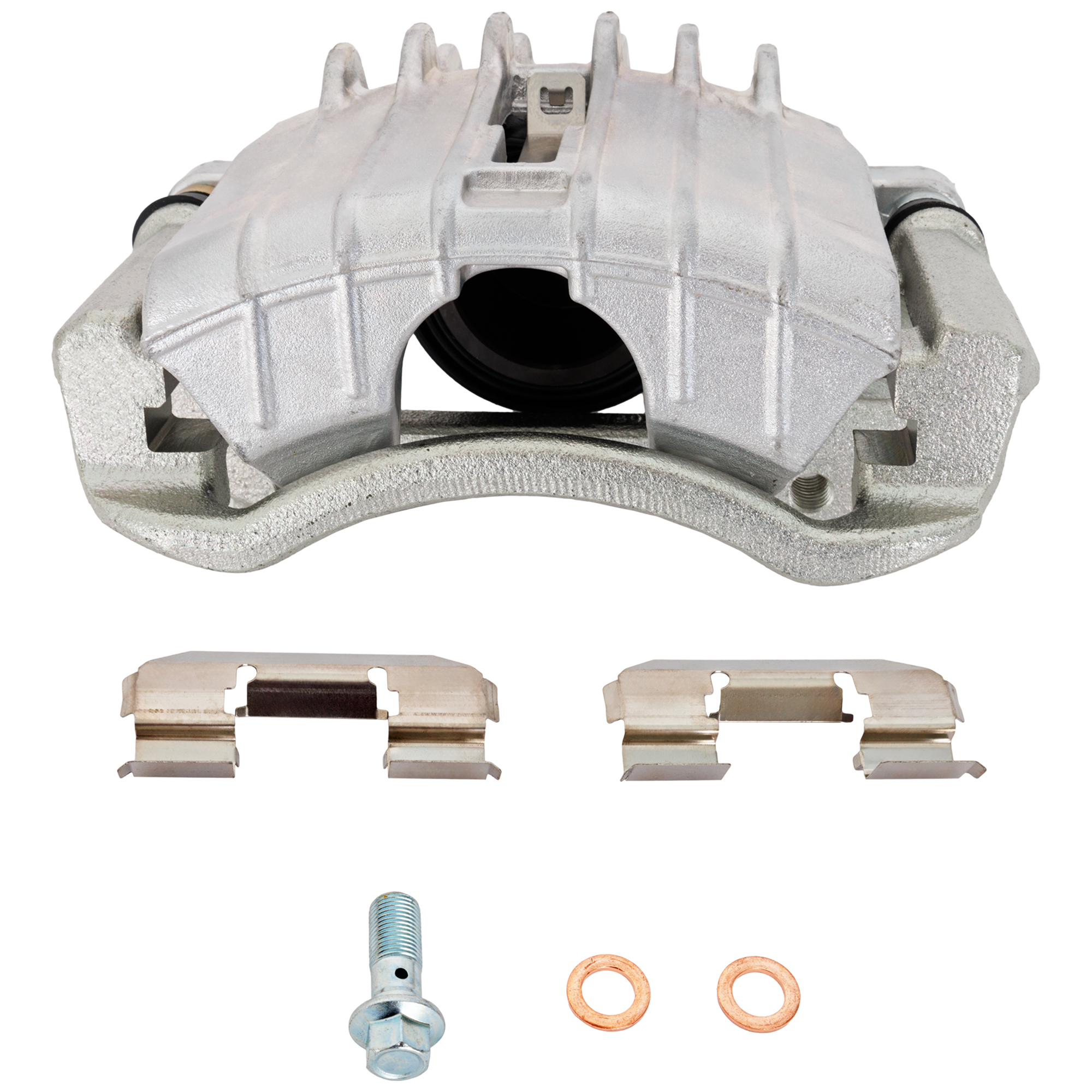 AM GRAND AM 98-05 MALIBU 97-03 FRONT BRAKE CALIPER LH New Natural w Brackets SKU JC27150012