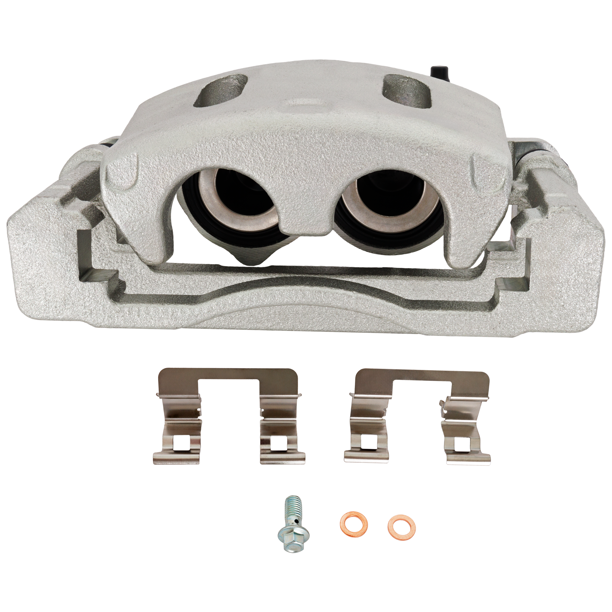 AM SILVERADO 1500 SIERRA 1500-05-07 FRONT BRAKE CALIPER RH New Natural w Brackets SKU JC27150027