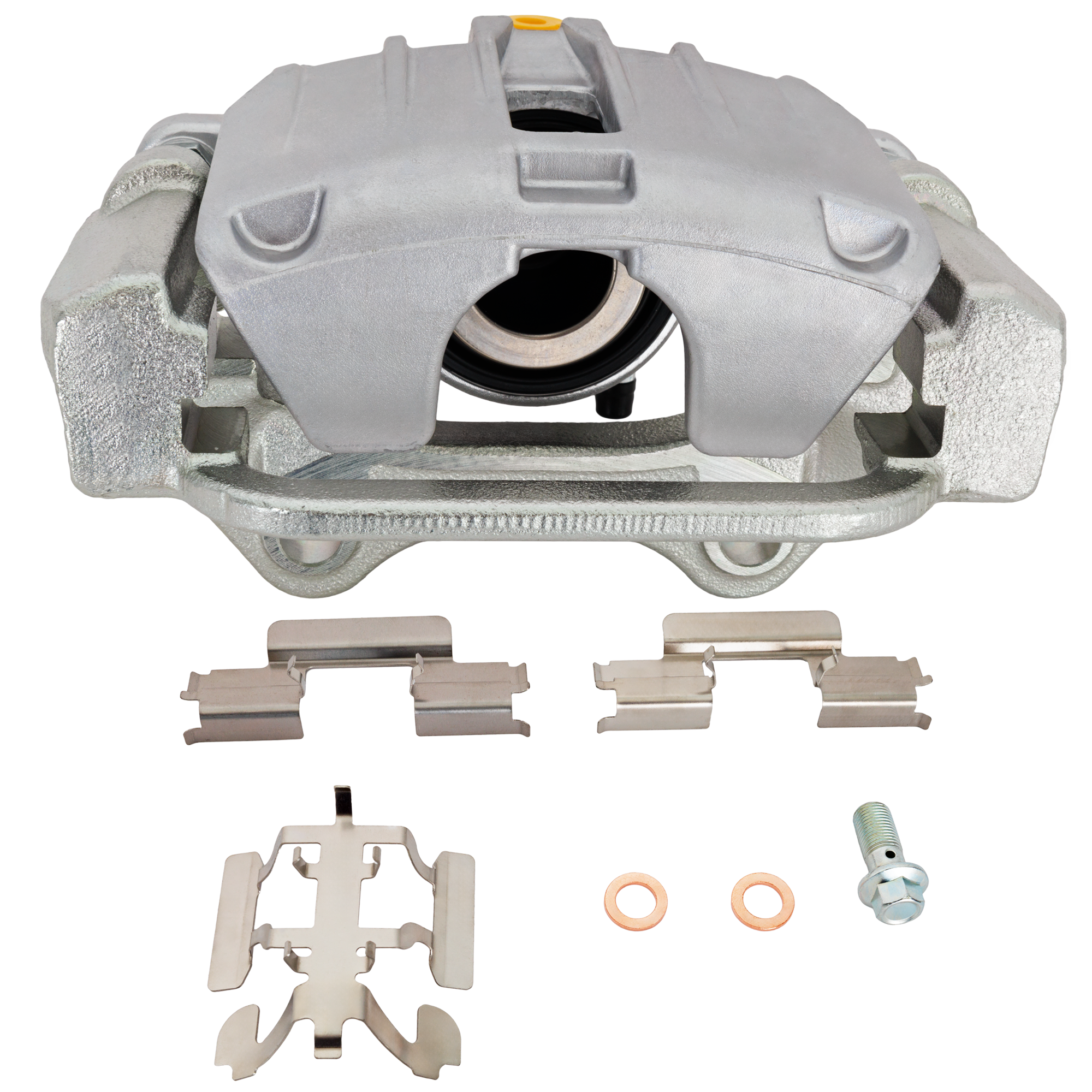 AM SILVERADO 1500 SIERRA 1500-03-07 REAR BRAKE CALIPER LH New Natural w Brackets SKU JC27160002