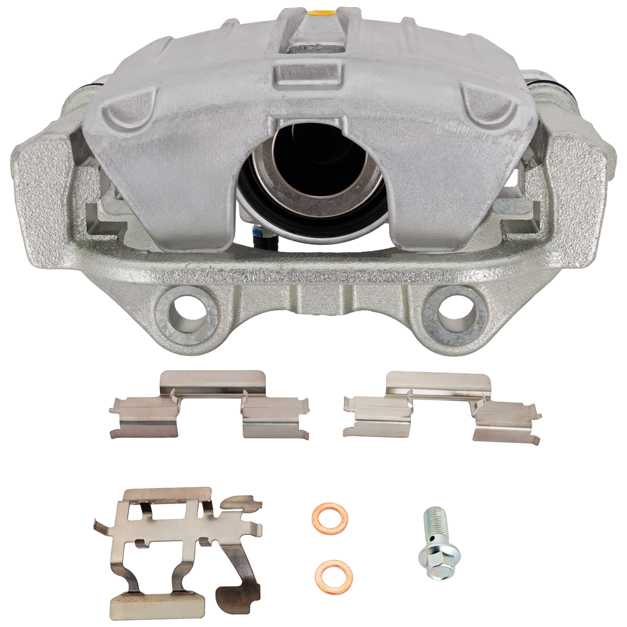 AM SILVERADO 1500 SIERRA 1500-99-02 REAR BRAKE CALIPER RH New Natural w Brackets SKU JC27160005