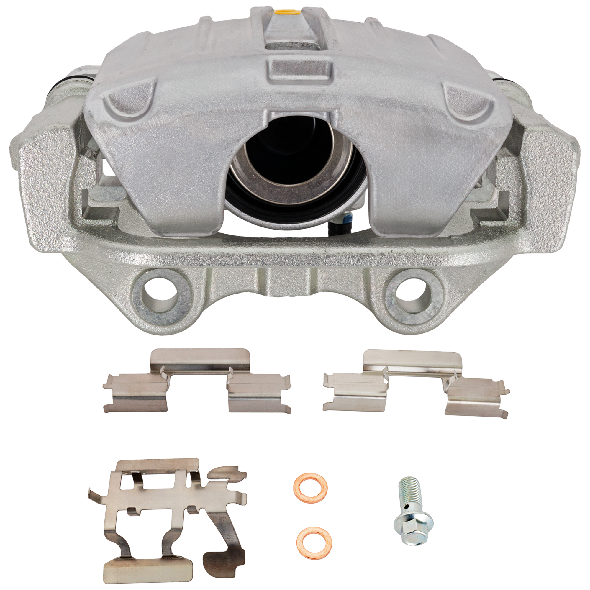 AM SILVERADO 1500 SIERRA 1500-99-02 REAR BRAKE CALIPER LH New Natural w Brackets SKU JC27160006
