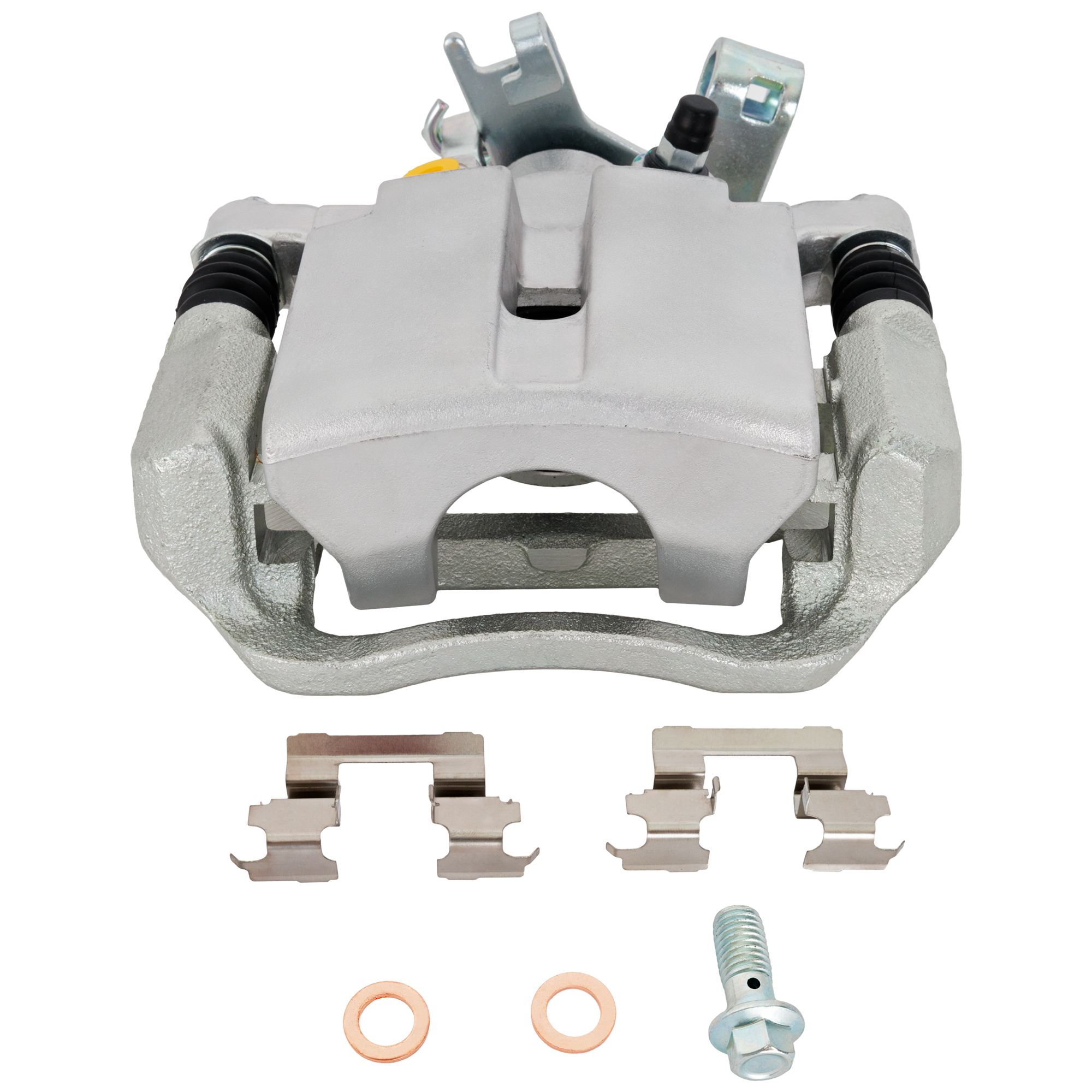 AM MALIBU 04-12 G6-05-10 REAR BRAKE CALIPER RH New Natural w Brackets SKU JC27160009