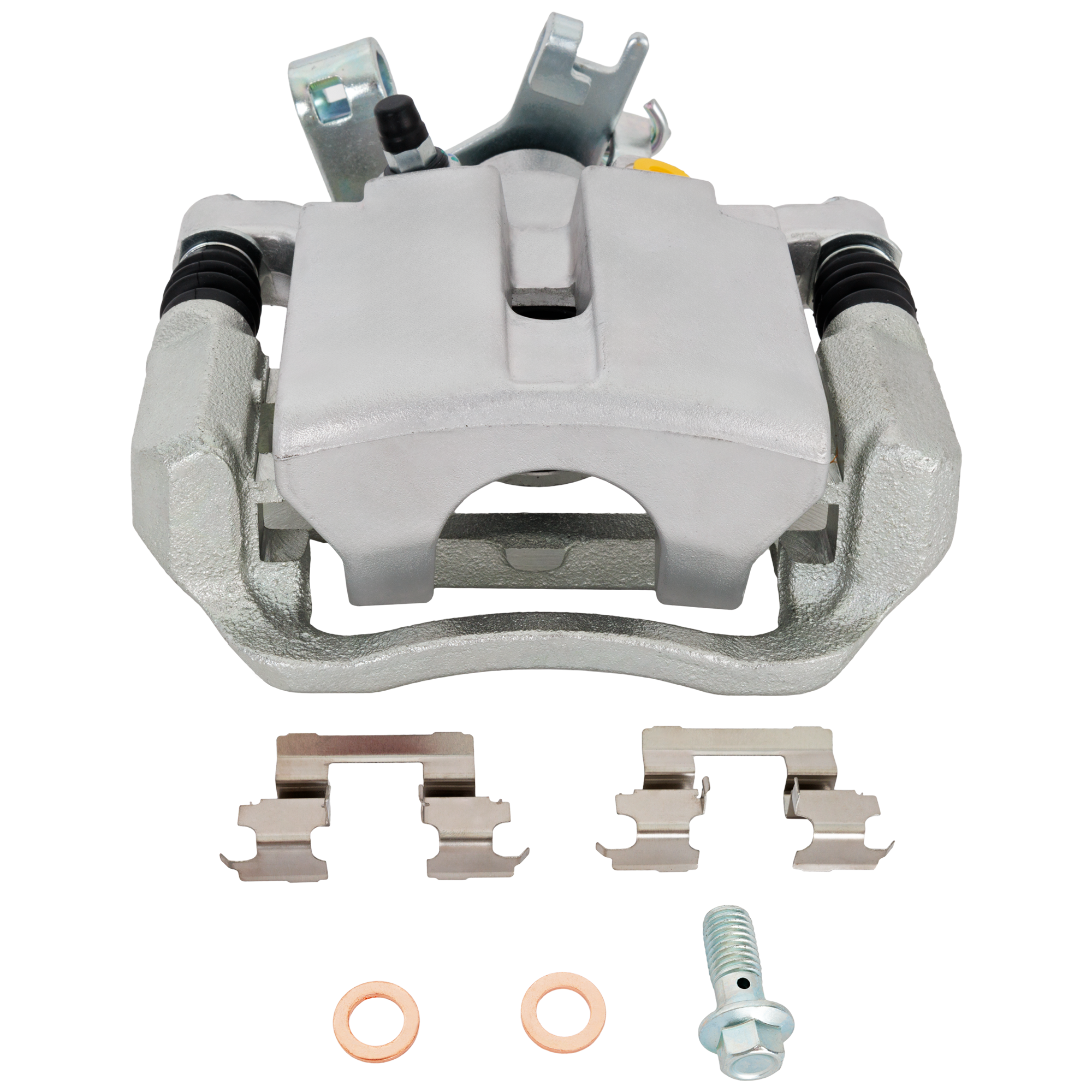 AM MALIBU 04-12 G6-05-10 REAR BRAKE CALIPER LH New Natural w Brackets SKU JC27160010