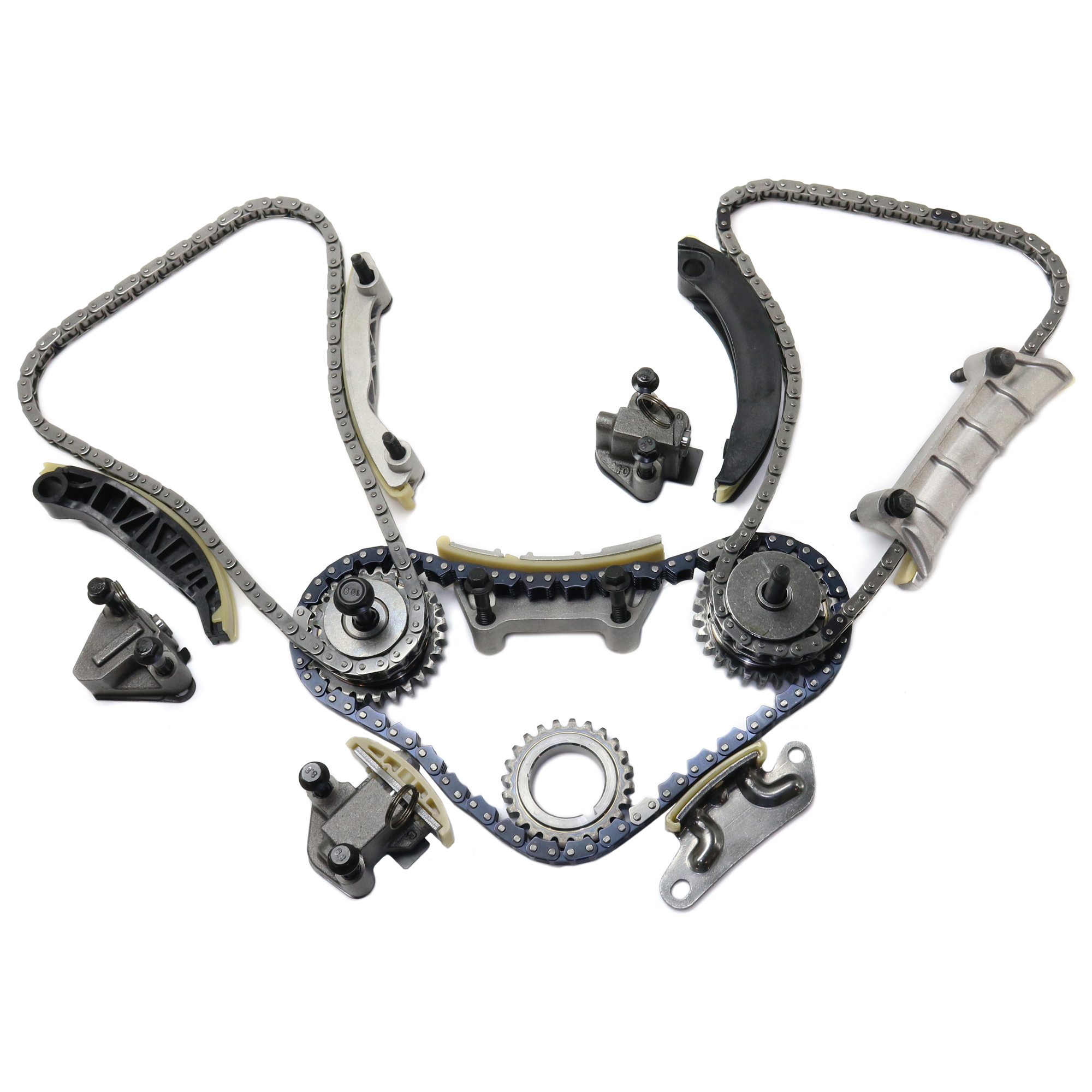 AM CTS 04-07 SRX RENDEZVOUS 04-06 AURA XL 7-07-07 TIMING CHAIN KIT 6 Cyl DOHC 24 Valve SKU JC300104