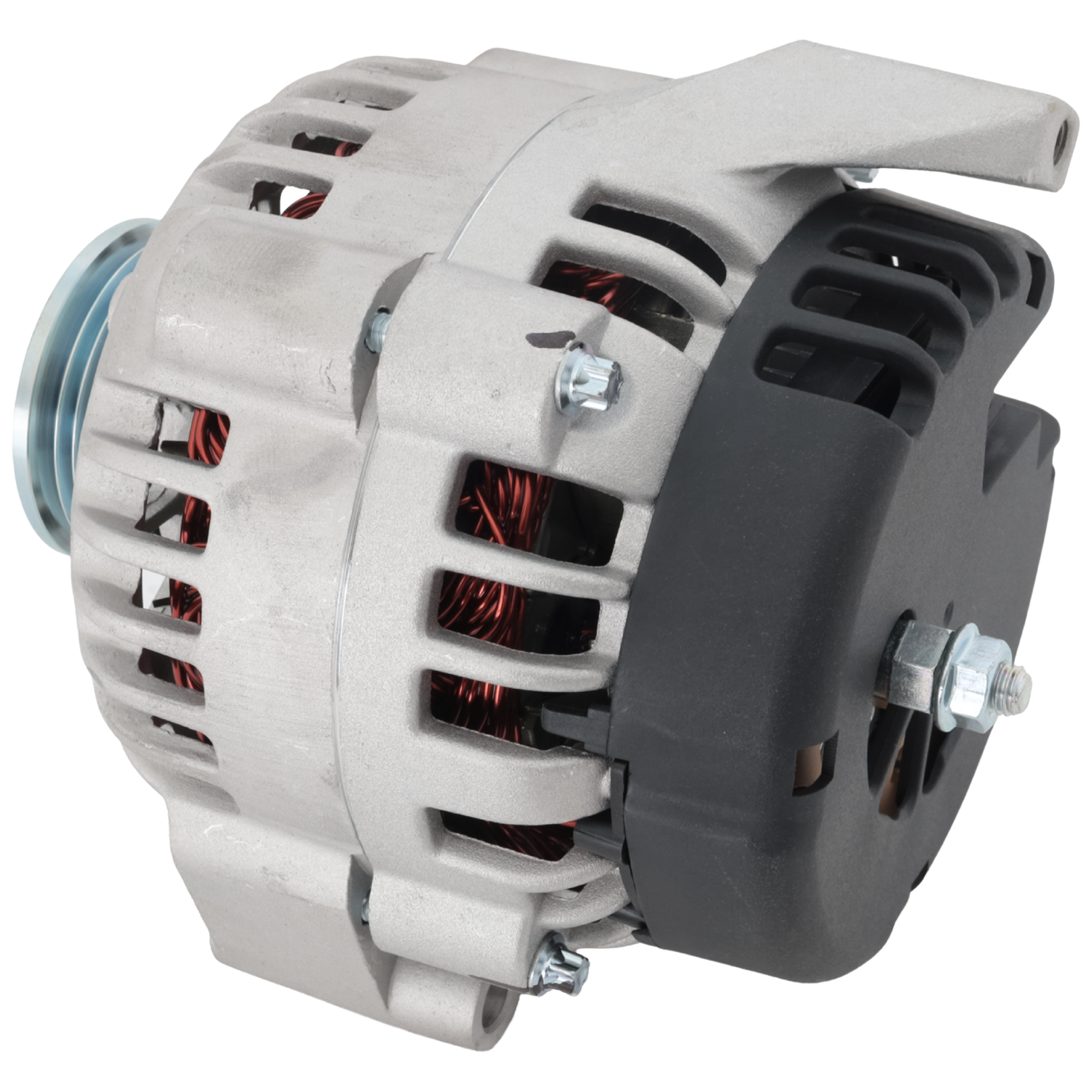 AM BLAZER JIMMY 98-00 ALTERNATOR 12 Volts 105 Amp 6 Grooves Clockwise SKU JC33010005 OEM 10464433