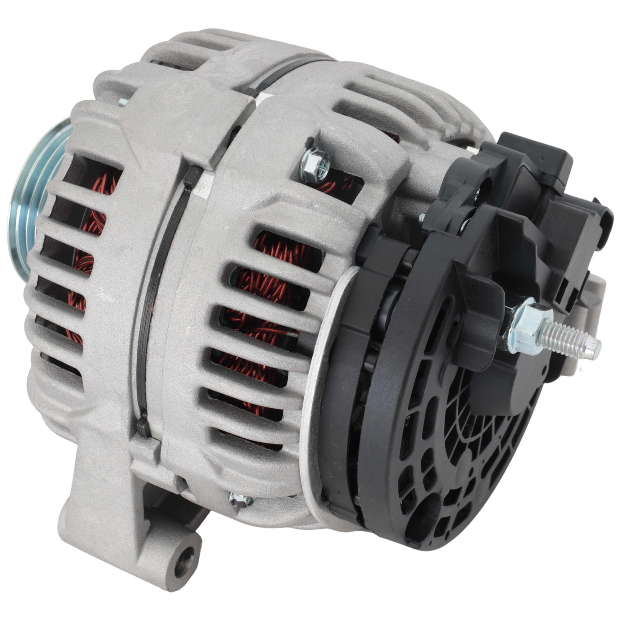 AM IMPALA 06-11 MONTE CARLO 06-07 ALTERNATOR 12 Volts 125 Amp 6 Grooves Clockwise w o Clutch Pulley SKU JC33010014 OEM 0124425032
