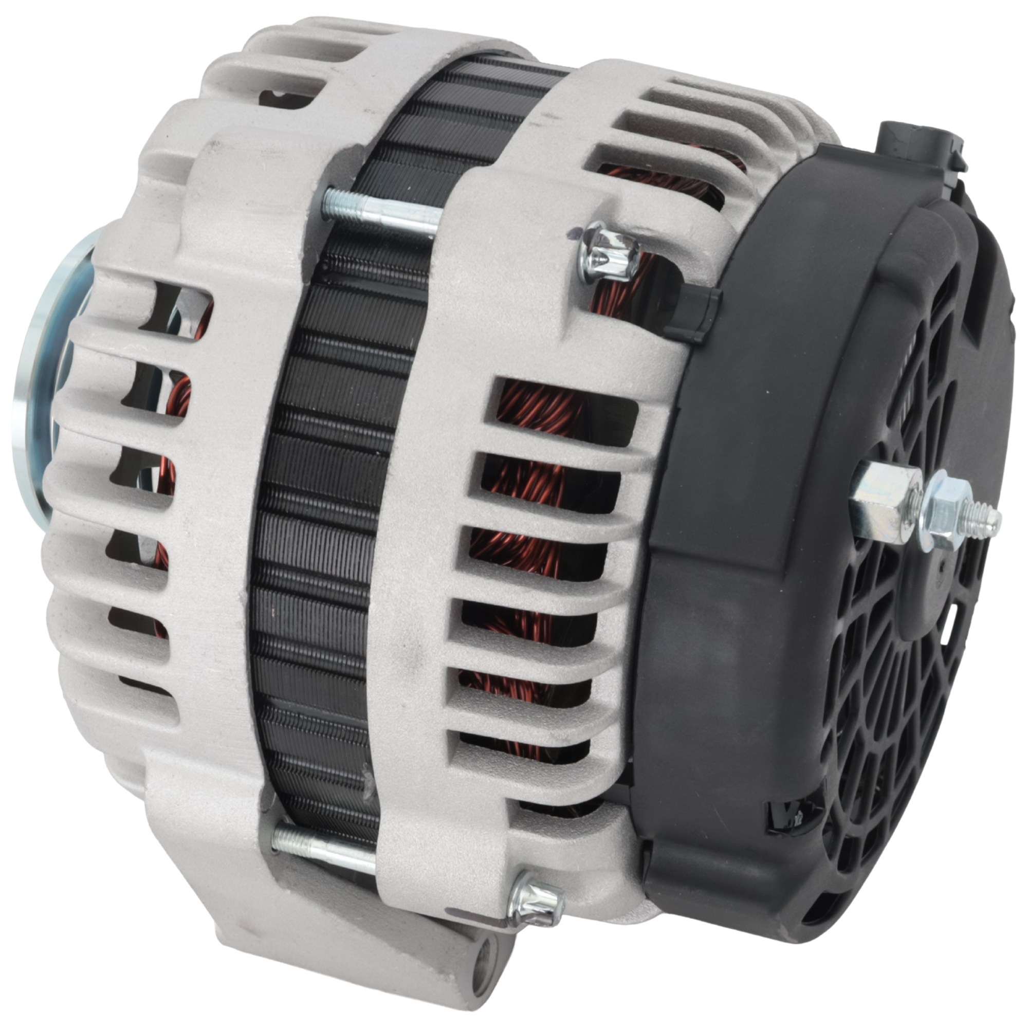 AM SILVERADO SIERRA 1500-05-07 ALTERNATOR 12 Volts 145 Amp 6 Grooves Clockwise 57mm Pulley OD SKU JC33010018 OEM 10392759