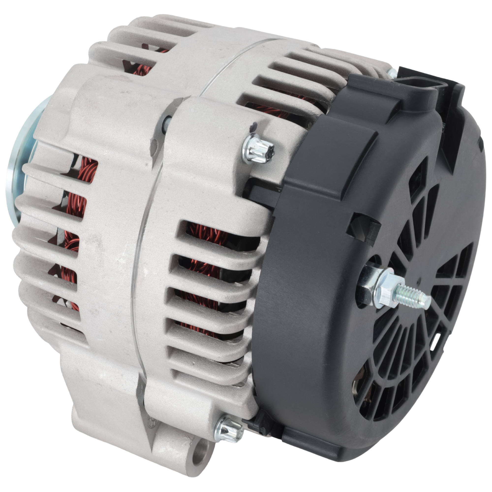 AM SILVERADO 1500-99-02 SUBURBAN 1500-00-02 ALTERNATOR 12 Volts 105 Amp 6 Grooves Clockwise SKU JC33010021 OEM 10480229